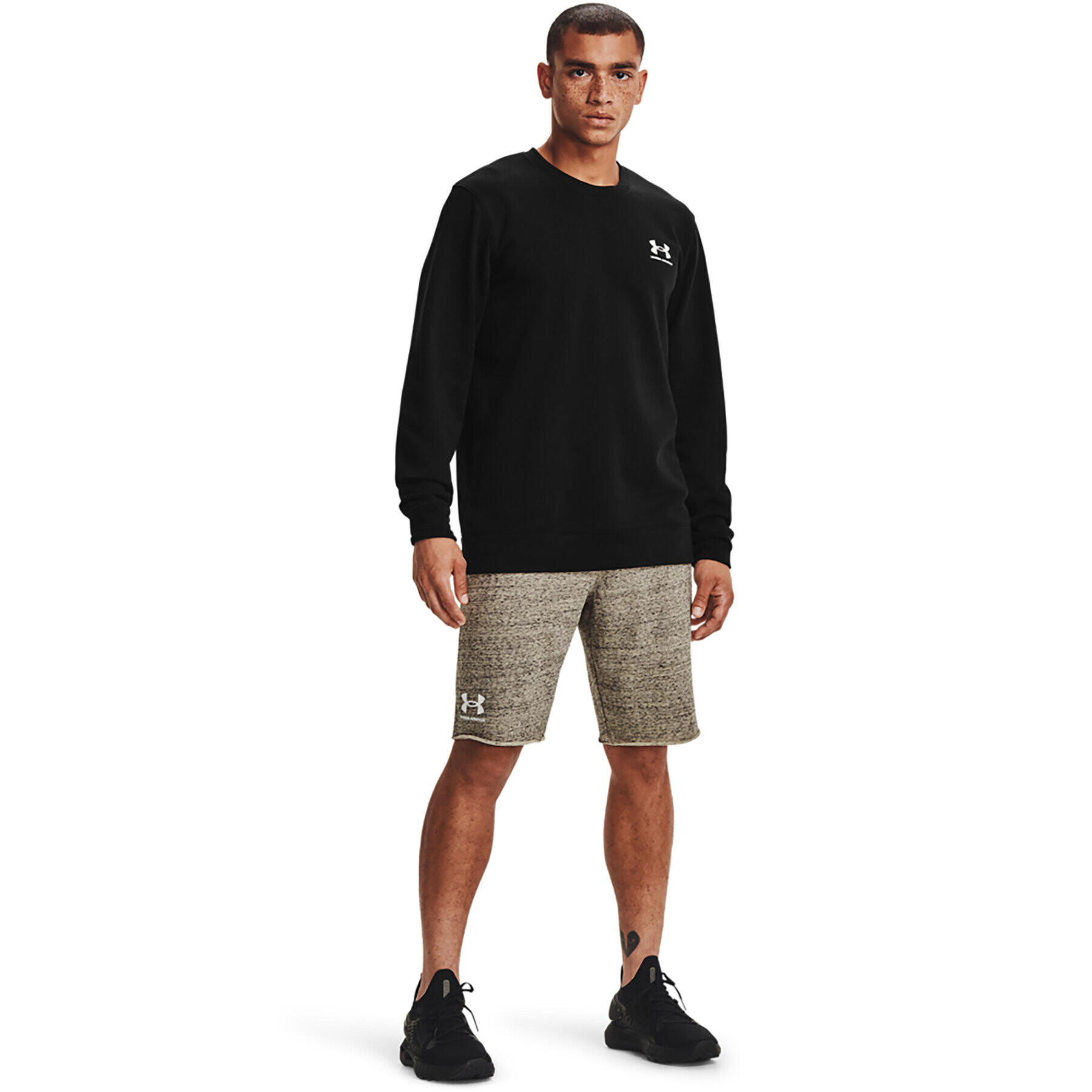 Under Armour Športové kraťasy UA RIVAL TERRY SHORT 1361631 Béžová Regular Fit - Pepit.sk