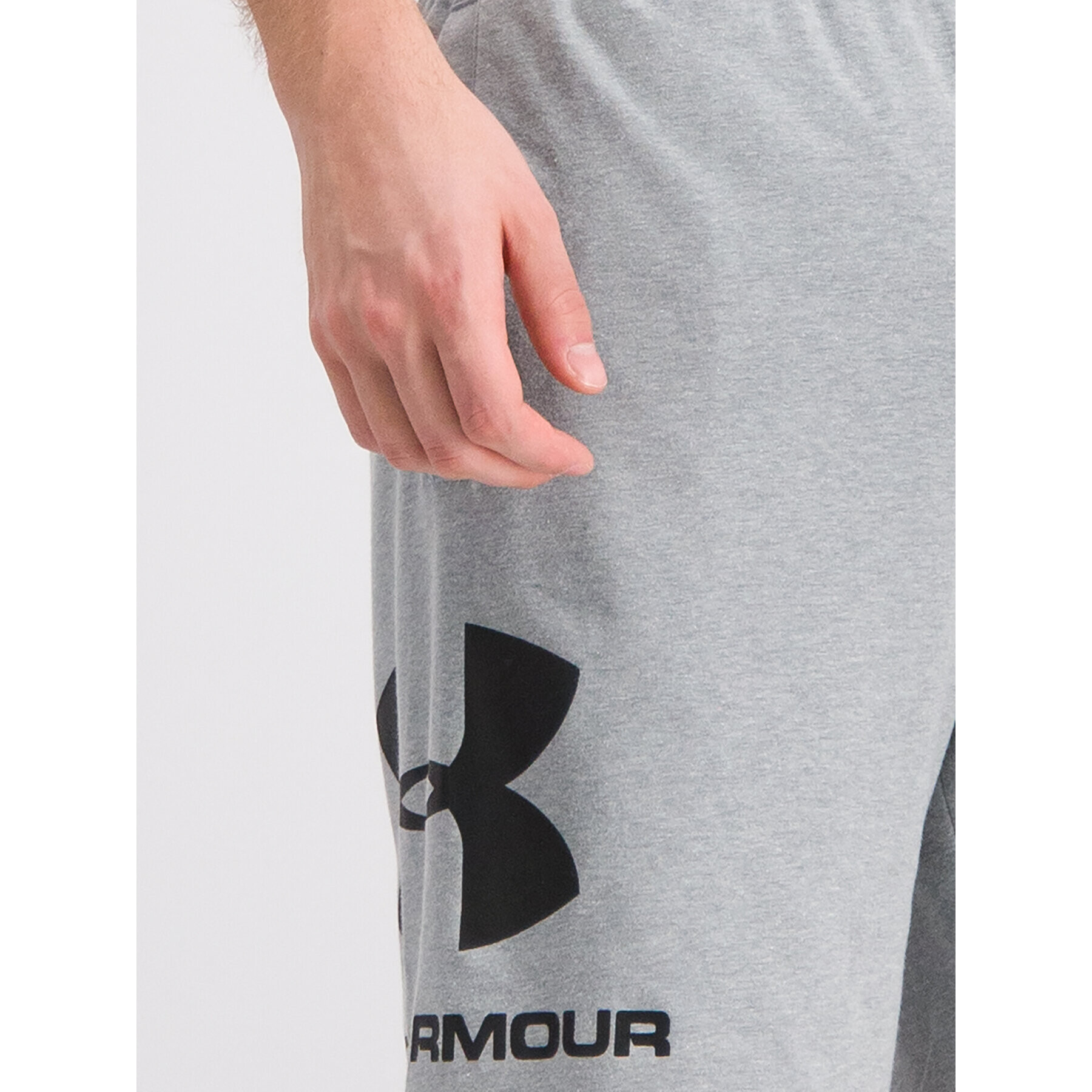 Under Armour Športové kraťasy UA Sportstyle Cotton Graphic 1329300 Sivá Regular Fit - Pepit.sk