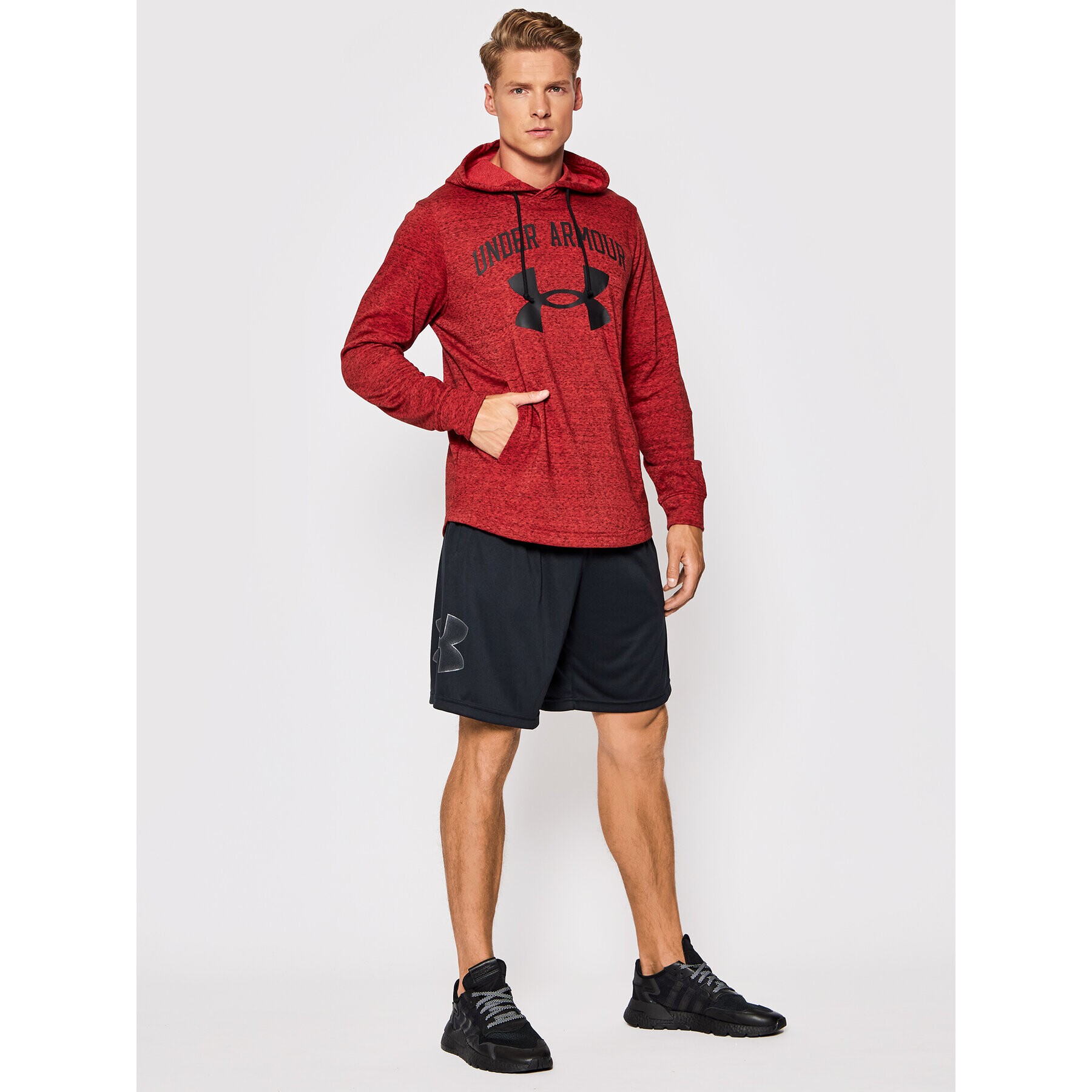 Under Armour Športové kraťasy Ua Tech Graphic Čierna Loose Fit - Pepit.sk