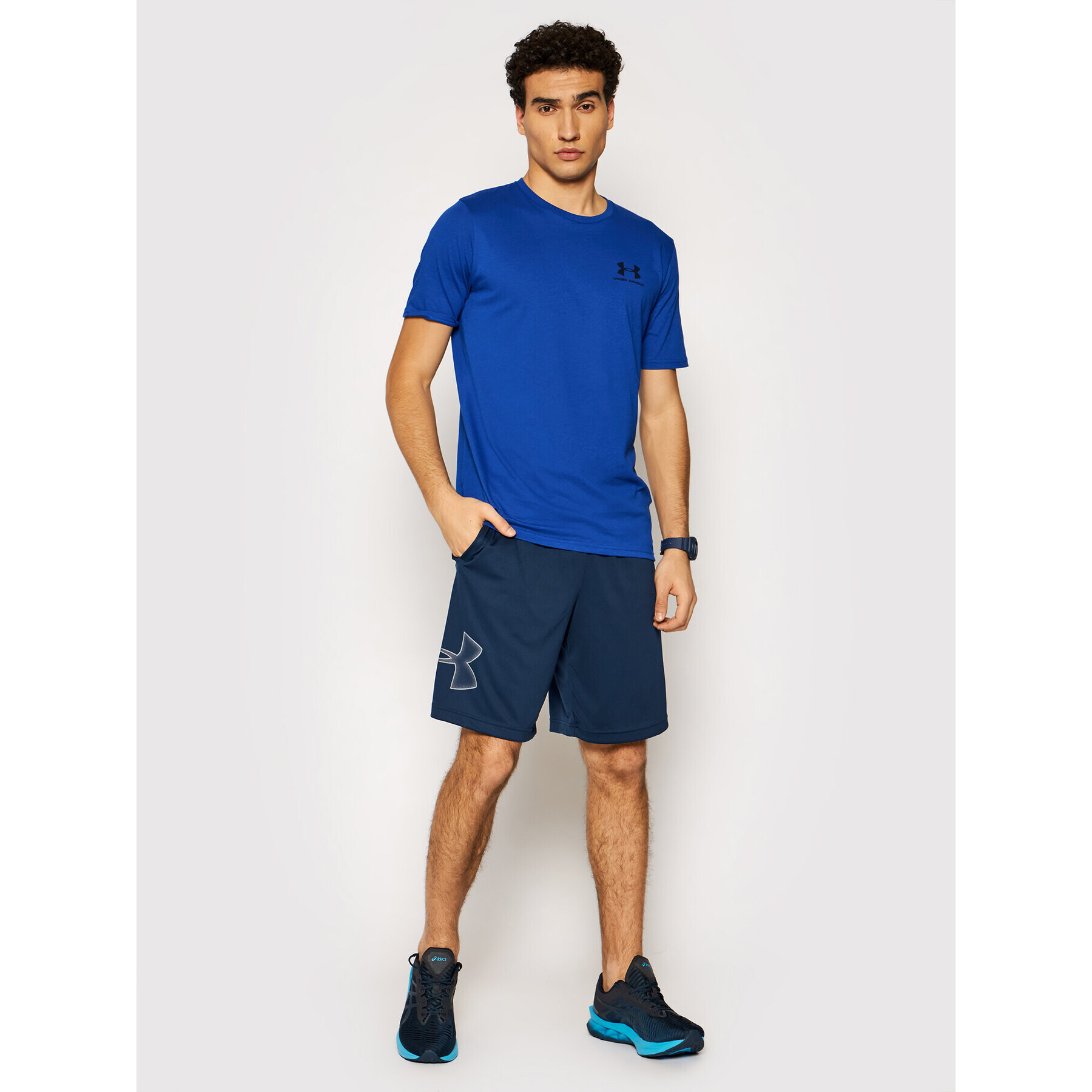 Under Armour Športové kraťasy Ua Tech ™ 1306443 Tmavomodrá Loose Fit - Pepit.sk