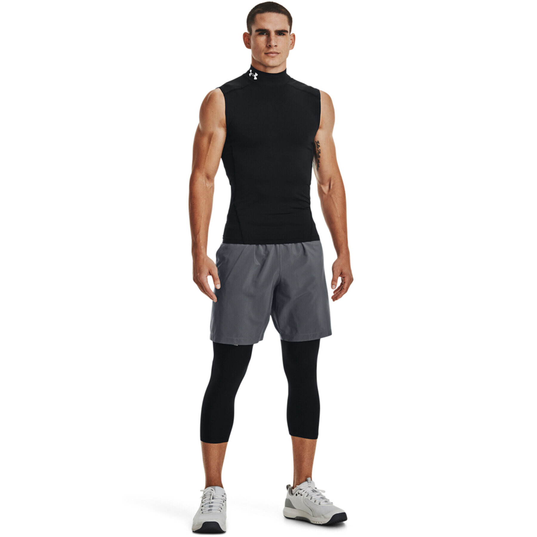 Under Armour Športové kraťasy UA Woven Graphic Shorts 1370388 Sivá Regular Fit - Pepit.sk