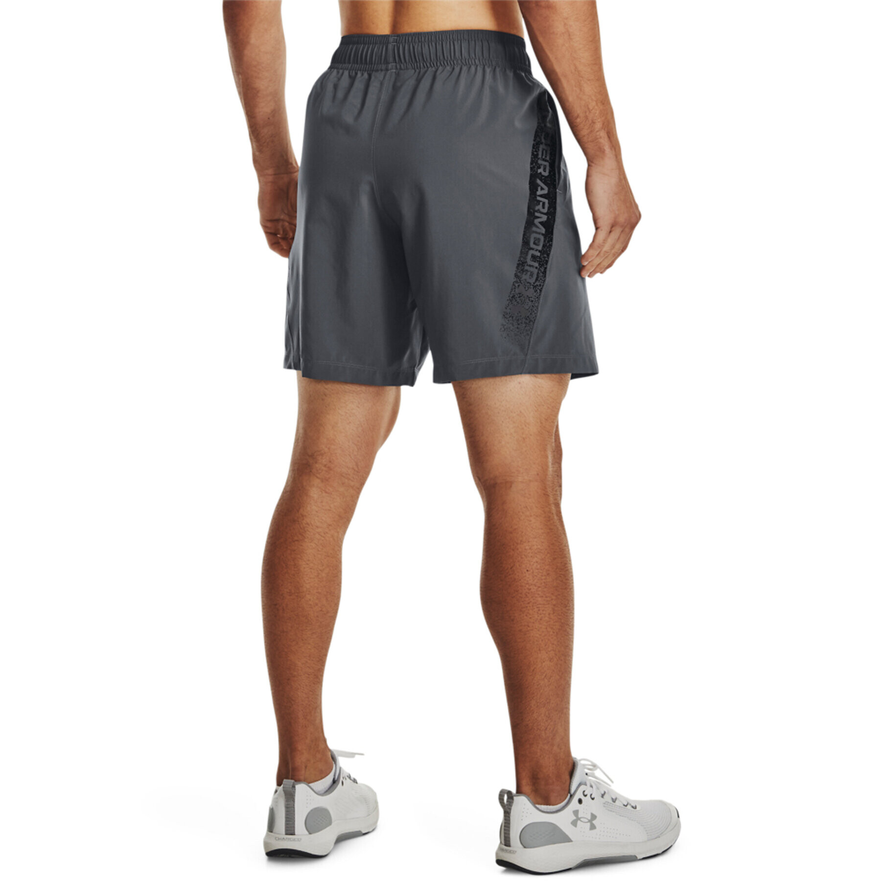 Under Armour Športové kraťasy UA Woven Graphic Shorts 1370388 Sivá Regular Fit - Pepit.sk