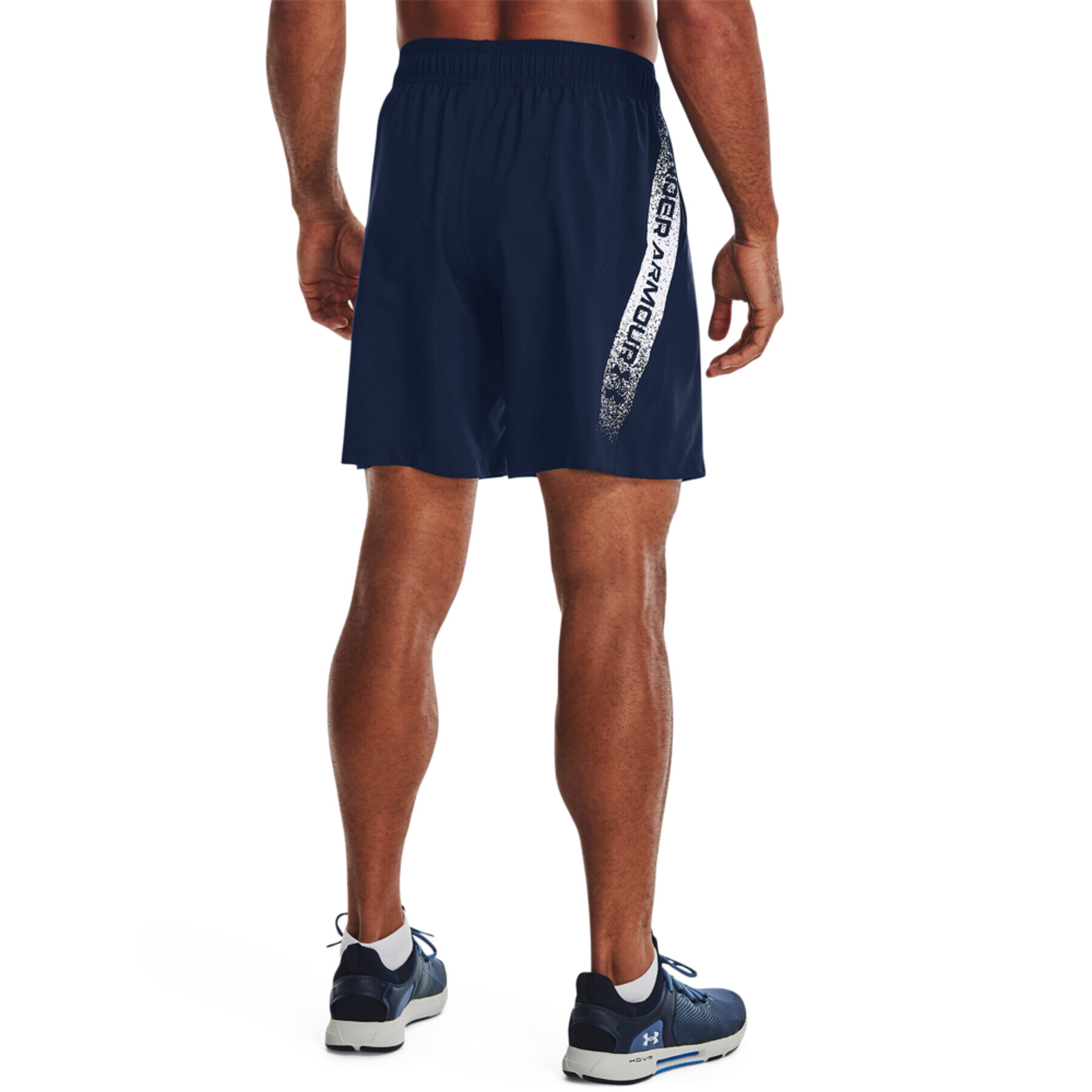 Under Armour Športové kraťasy UA Woven Graphic Shorts 1370388 Tmavomodrá Regular Fit - Pepit.sk