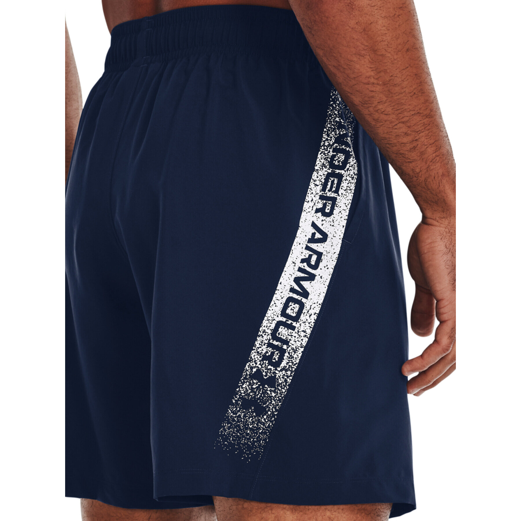 Under Armour Športové kraťasy UA Woven Graphic Shorts 1370388 Tmavomodrá Regular Fit - Pepit.sk