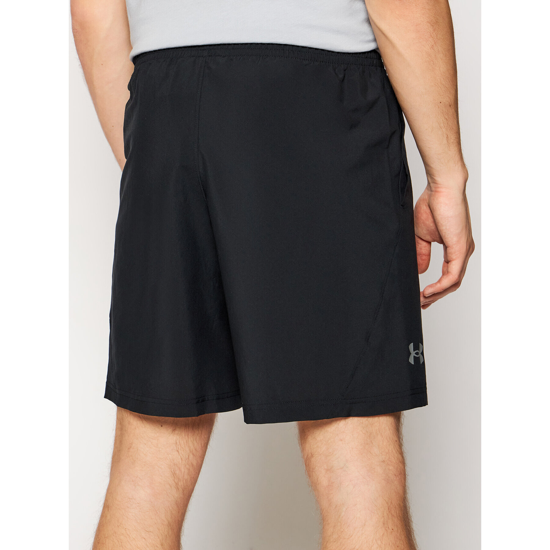 Under Armour Športové kraťasy Woven Graphic Wordmark 1361433 Čierna Loose Fit - Pepit.sk