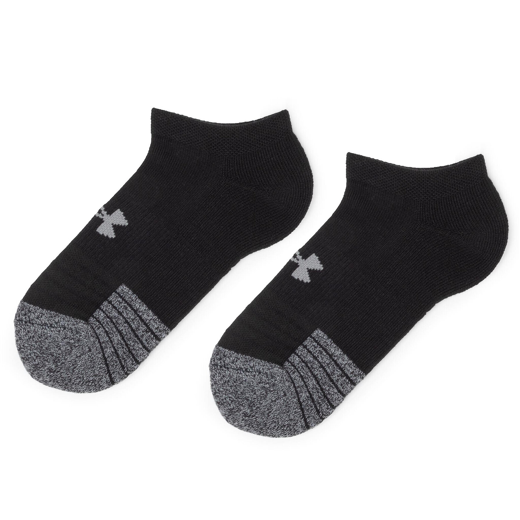 Under Armour Súprava 3 párov kotníkových ponožiek unisex Heatgear No Show Sock 1346755-035 Sivá - Pepit.sk