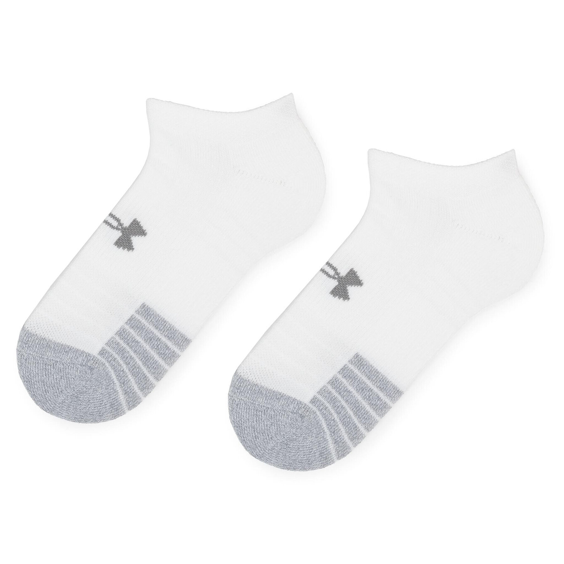 Under Armour Súprava 3 párov kotníkových ponožiek unisex Heatgear No Show Sock 1346755-035 Sivá - Pepit.sk