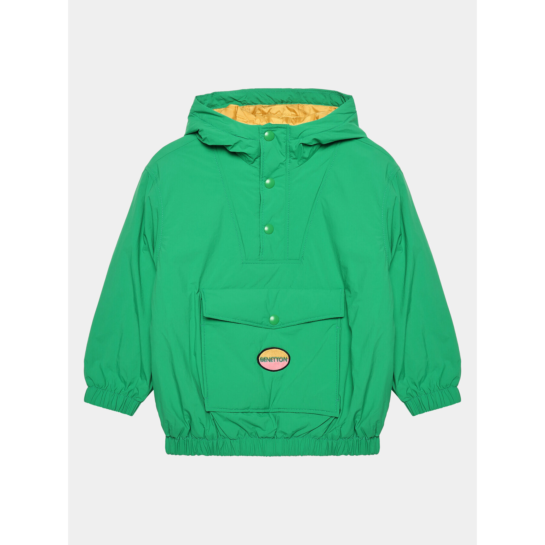 United Colors Of Benetton Bunda anorak 24OXCN02T Zelená Regular Fit - Pepit.sk