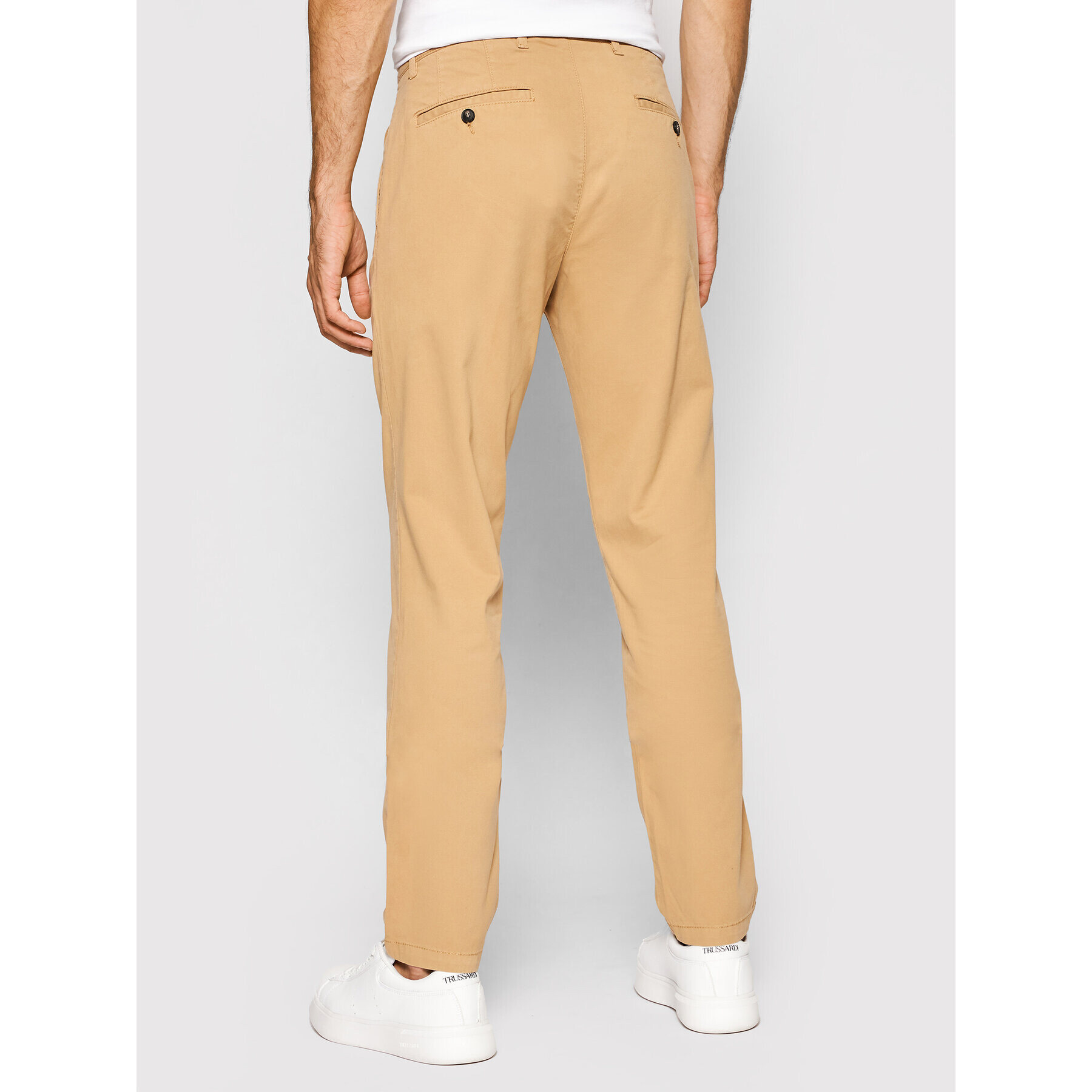 United Colors Of Benetton Chino nohavice 4DKH55I18 Hnedá Slim Fit - Pepit.sk