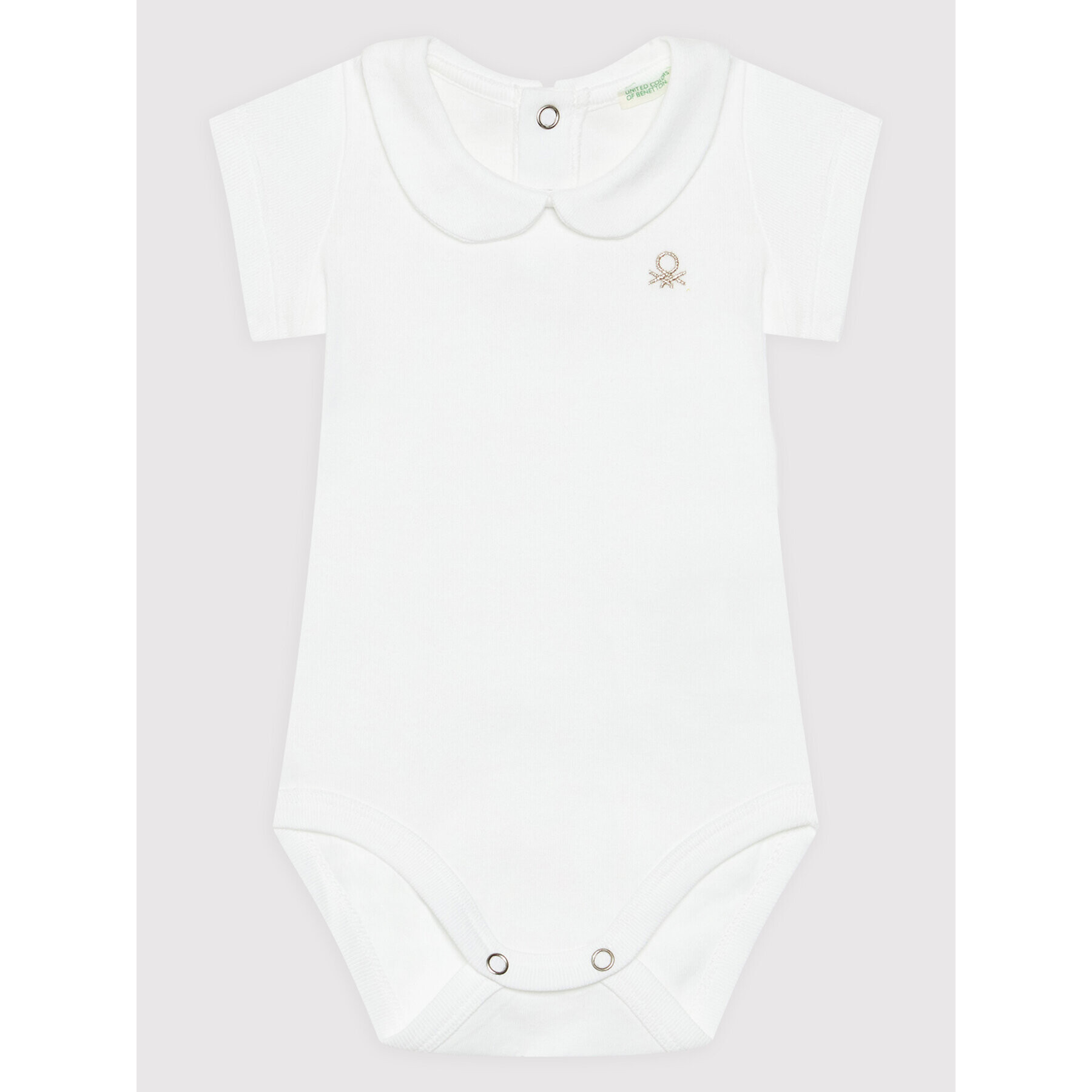 United Colors Of Benetton Detské body 3I9WMB059 Biela Regular Fit - Pepit.sk