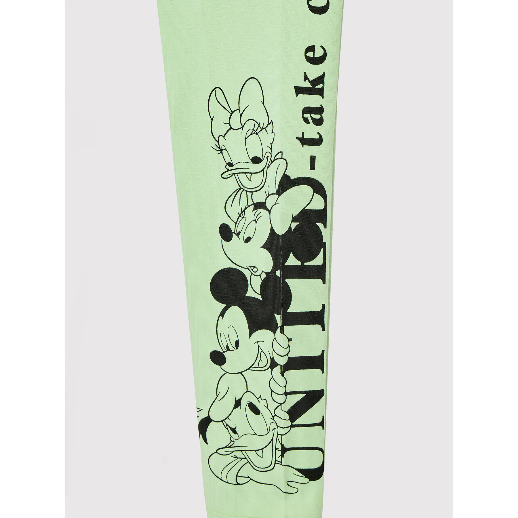 United Colors Of Benetton Legíny DISNEY 3P4ZCF00Z Zelená Slim Fit - Pepit.sk