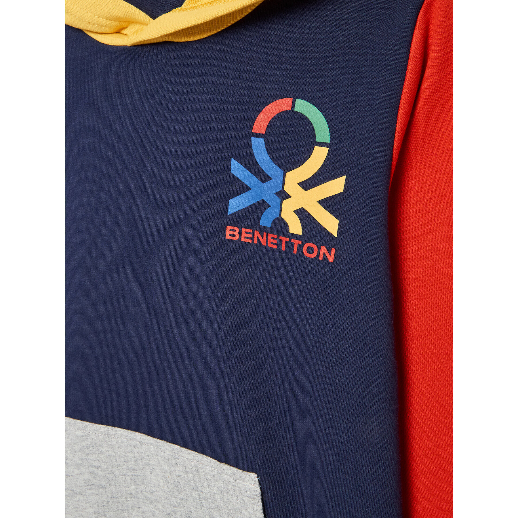 United Colors Of Benetton Mikina 3BC1C202C Tmavomodrá Regular Fit - Pepit.sk