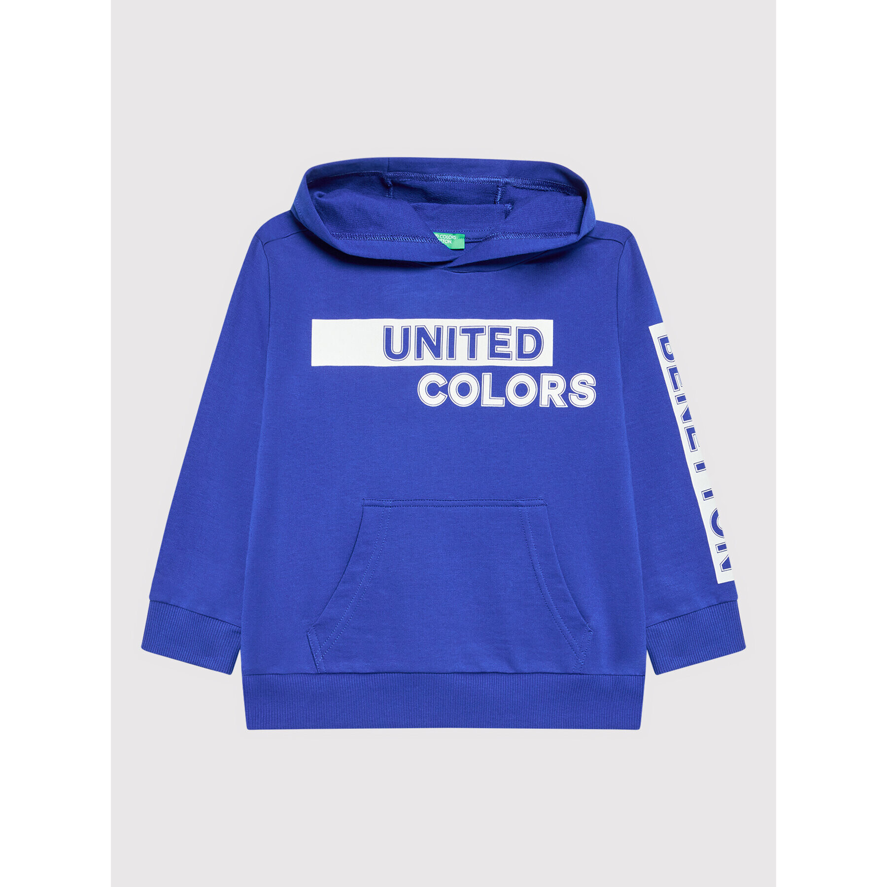 United Colors Of Benetton Mikina 3BC1C2262 Modrá Regular Fit - Pepit.sk