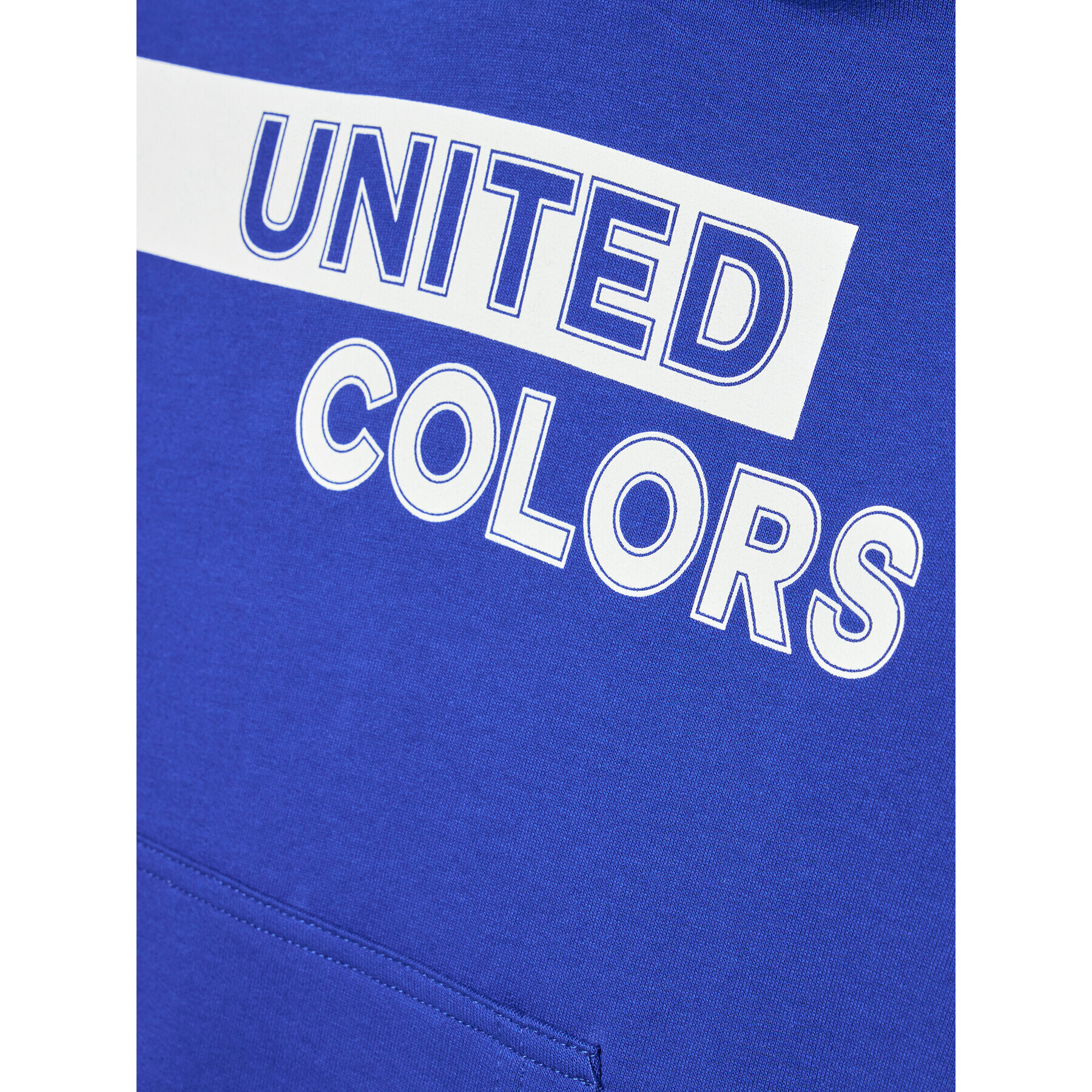 United Colors Of Benetton Mikina 3BC1C2262 Modrá Regular Fit - Pepit.sk