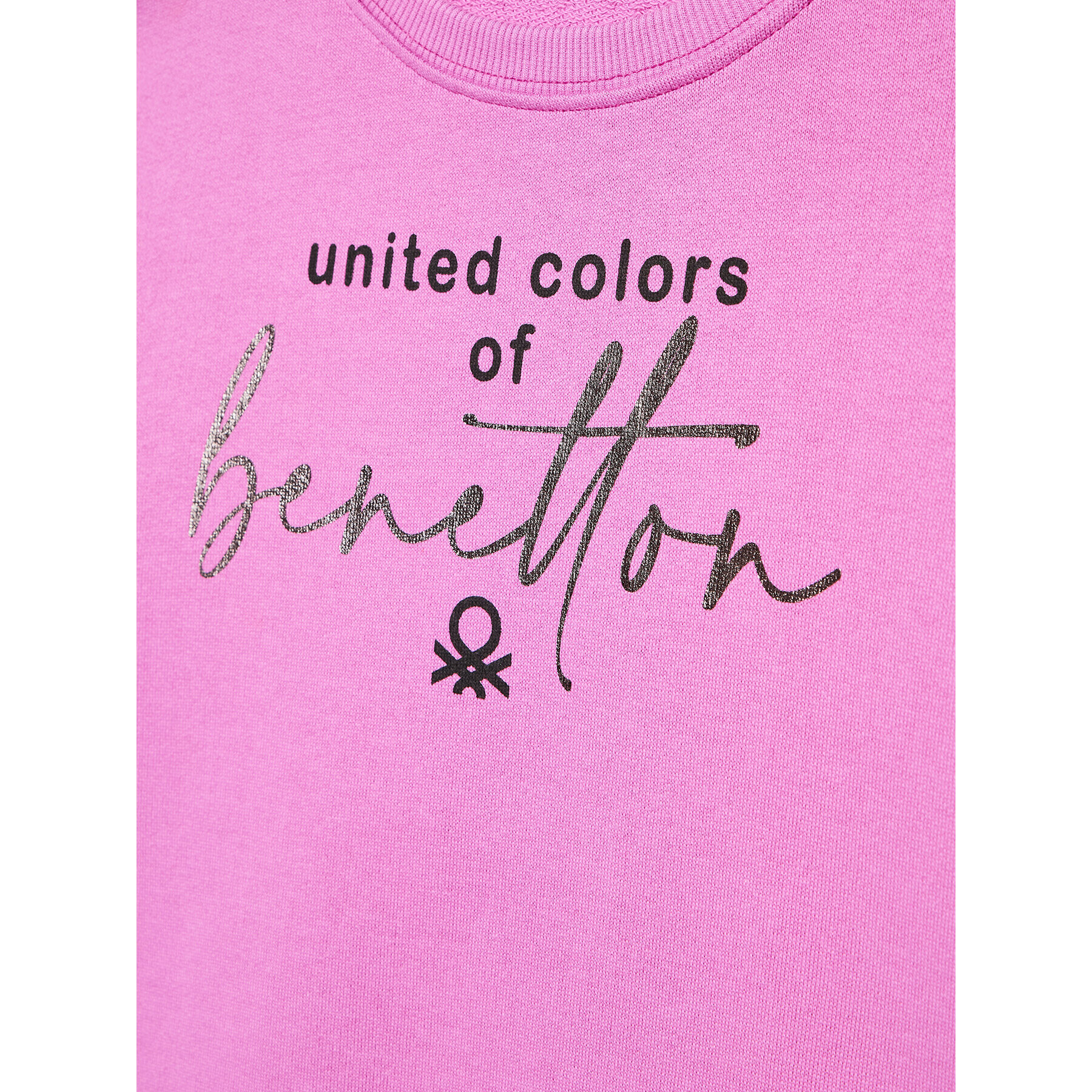 United Colors Of Benetton Mikina 3J68C105N Ružová Modern Fit - Pepit.sk