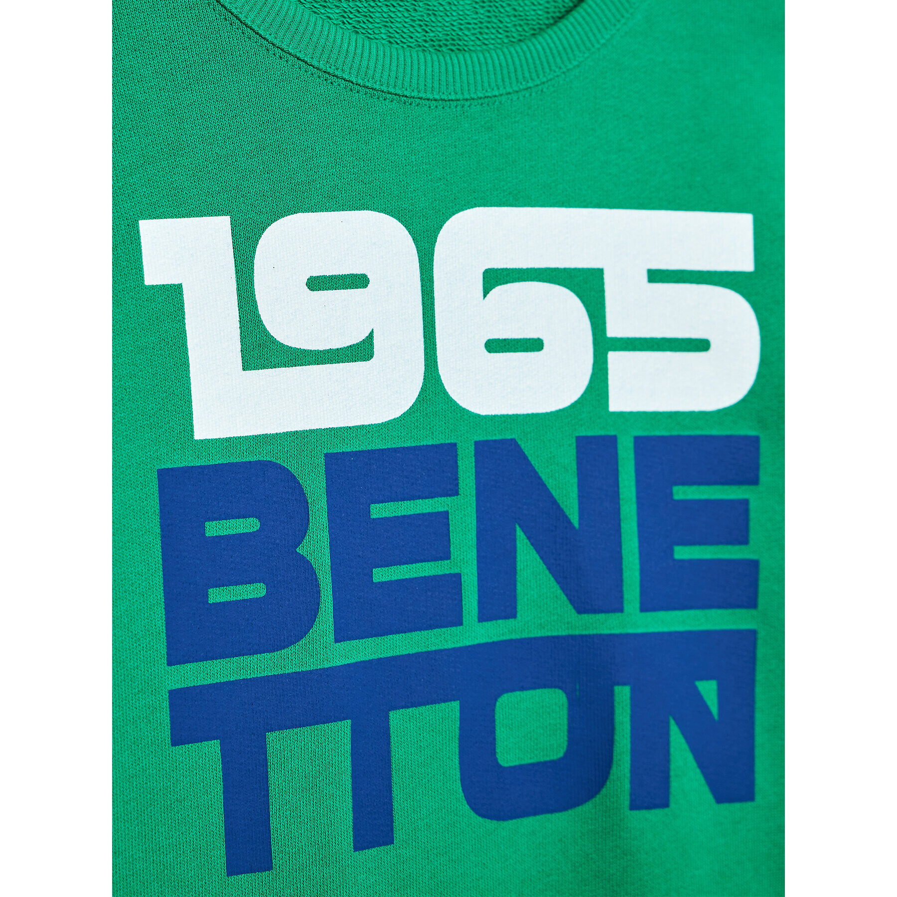 United Colors Of Benetton Mikina 3J68C105R Zelená Regular Fit - Pepit.sk