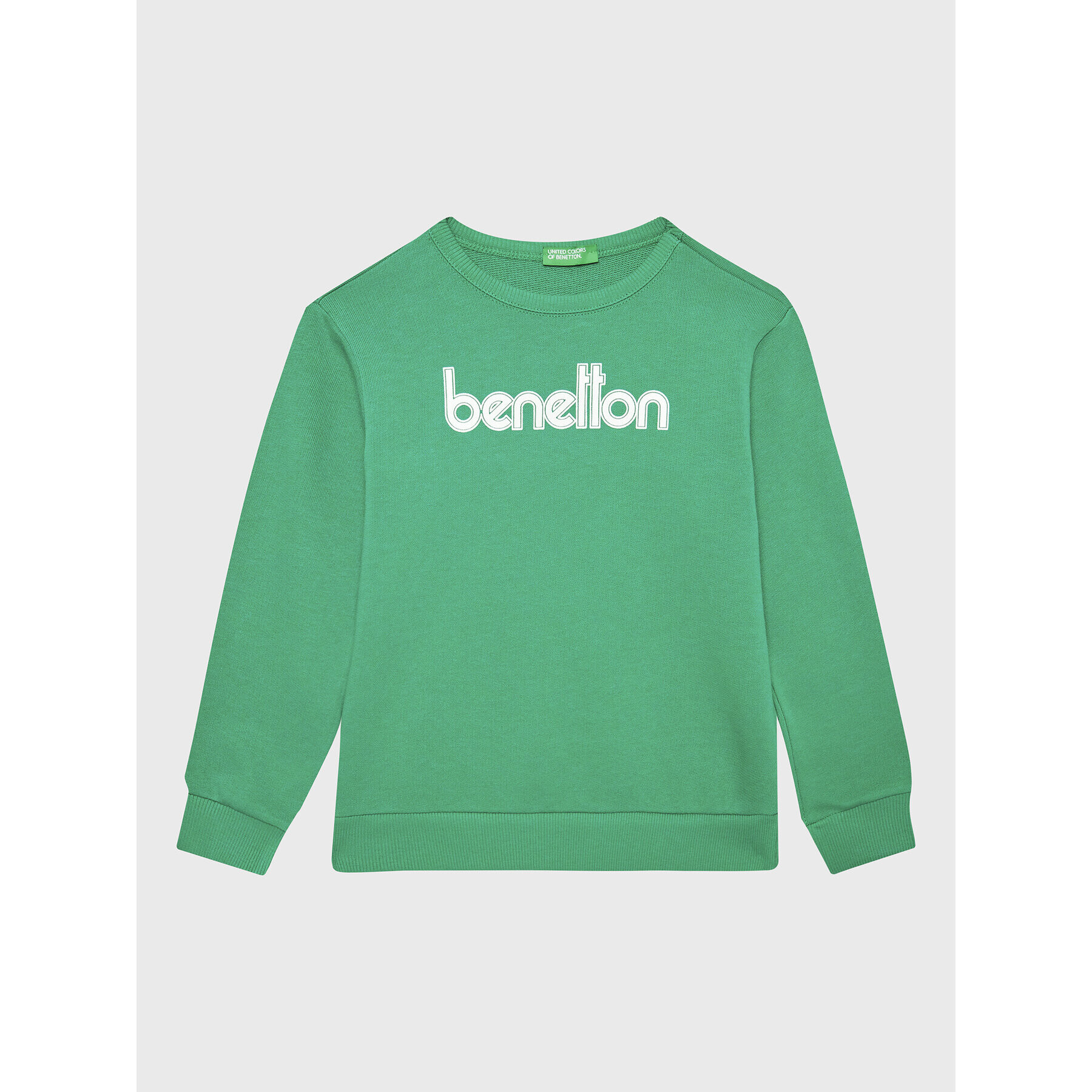 United Colors Of Benetton Mikina 3J68C109Z Zelená Regular Fit - Pepit.sk