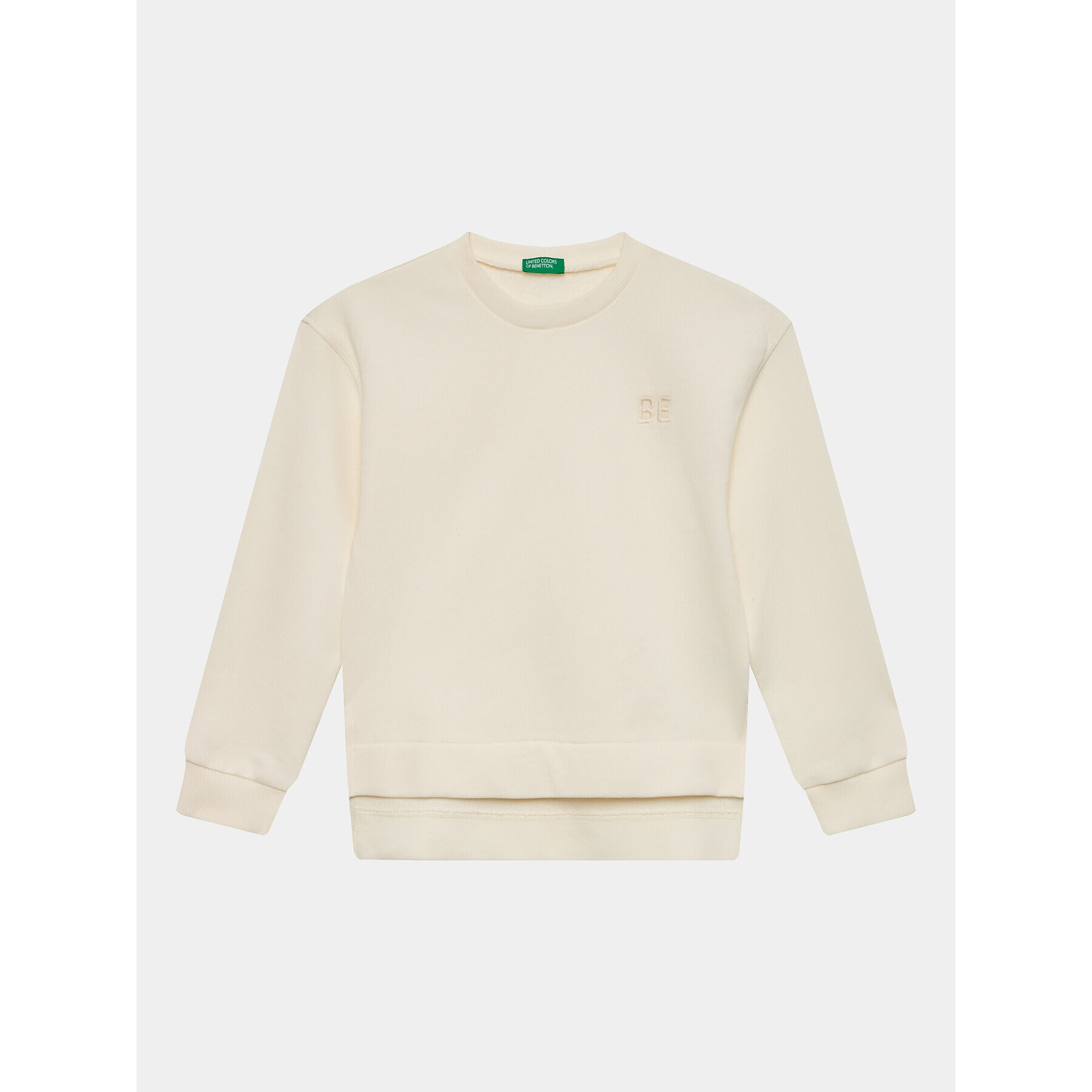 United Colors Of Benetton Mikina 3J68C10E1 Écru Relaxed Fit - Pepit.sk