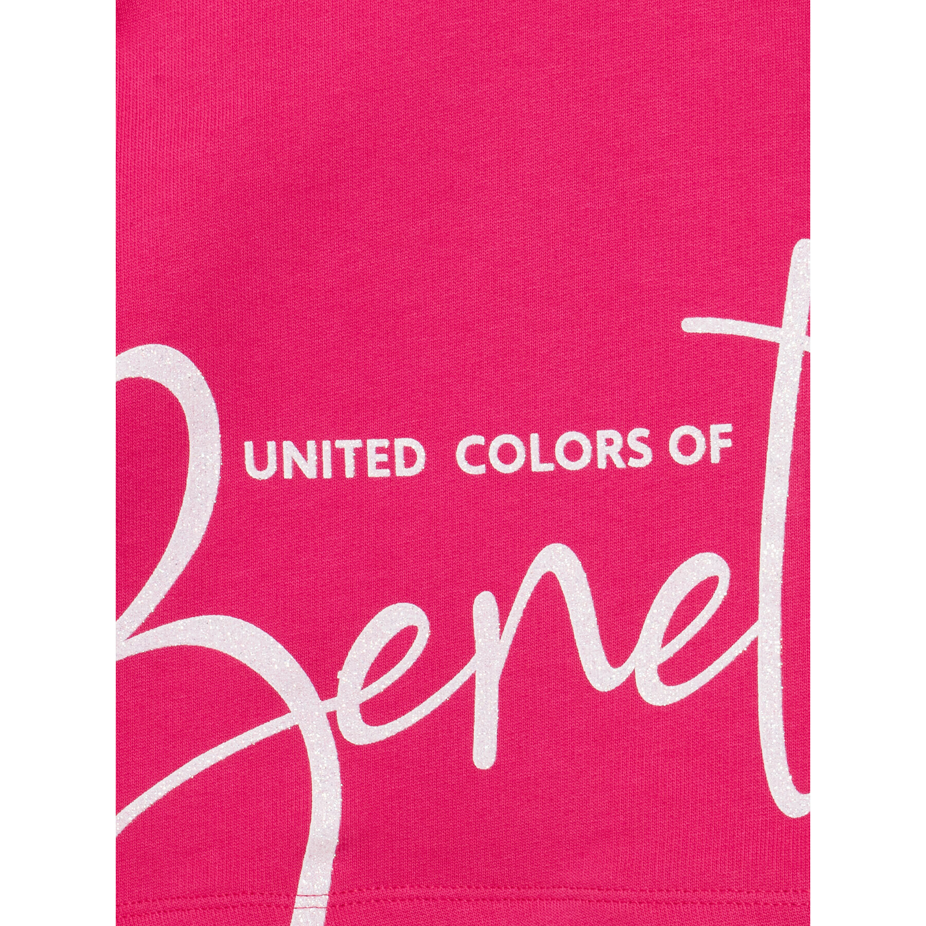 United Colors Of Benetton Mikina 3J68C200C Ružová Boxy Fit - Pepit.sk