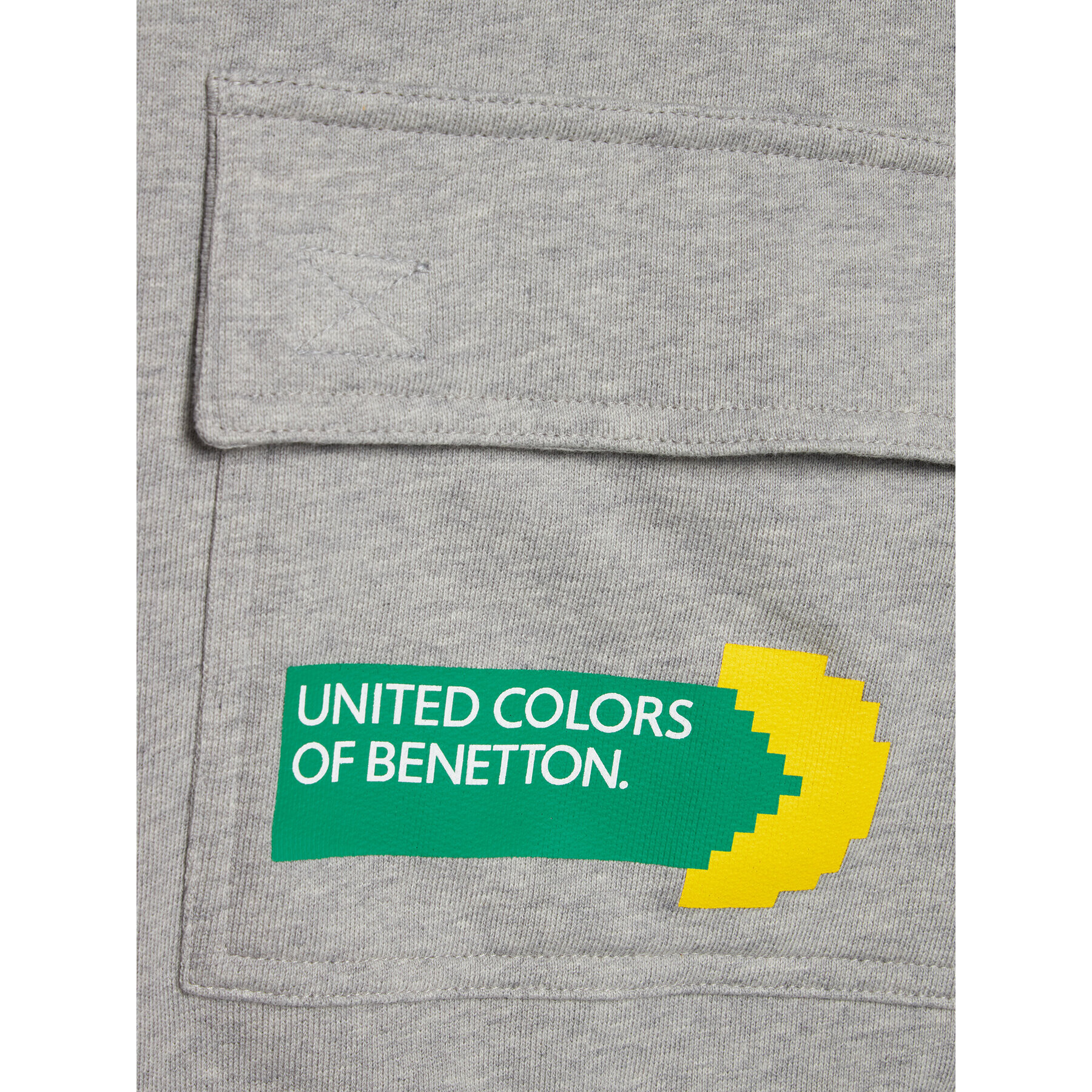 United Colors Of Benetton Mikina 3J68C200N Sivá Regular Fit - Pepit.sk