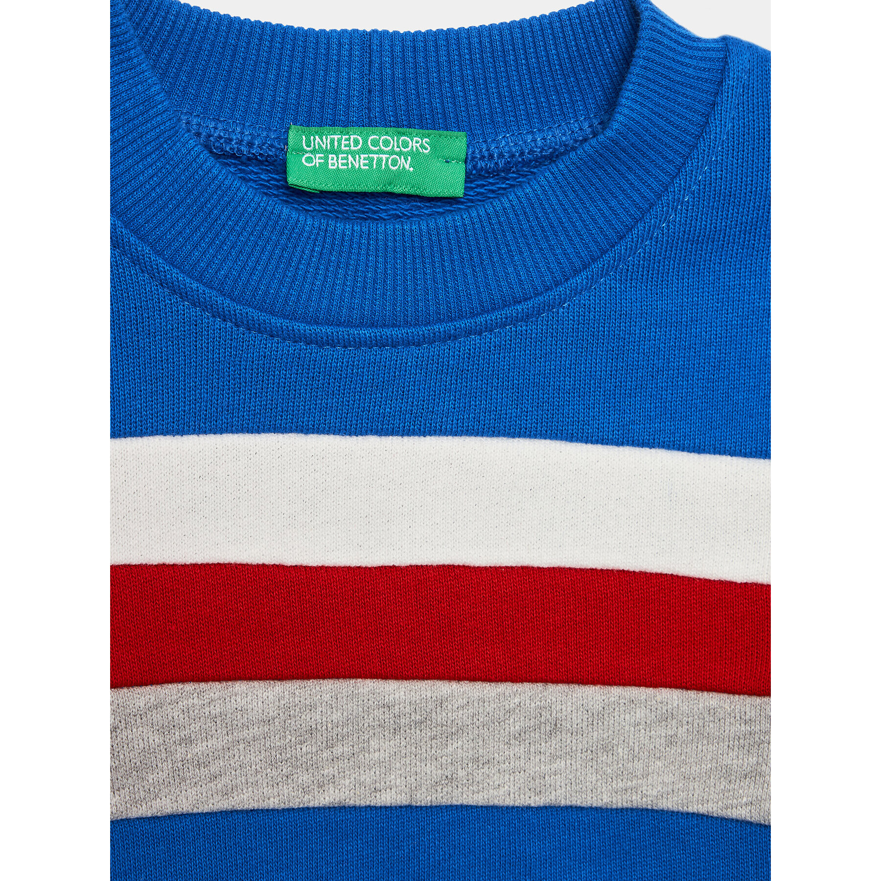 United Colors Of Benetton Mikina 3J68G10AQ Modrá Regular Fit - Pepit.sk