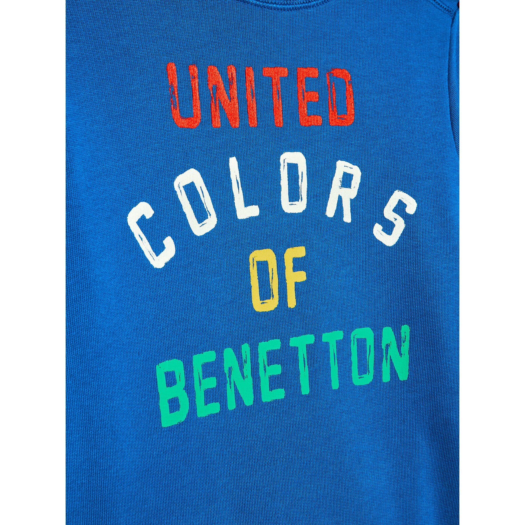 United Colors Of Benetton Mikina 3J70G104B Modrá Regular Fit - Pepit.sk