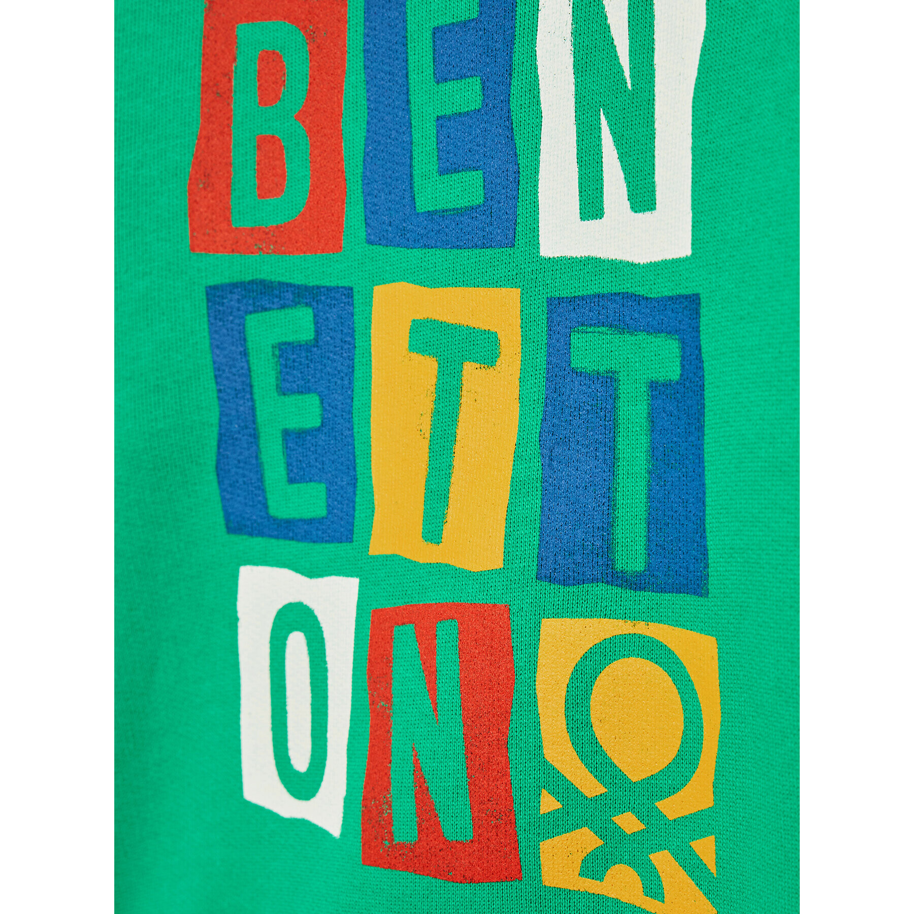 United Colors Of Benetton Mikina 3J70G104B Zelená Regular Fit - Pepit.sk