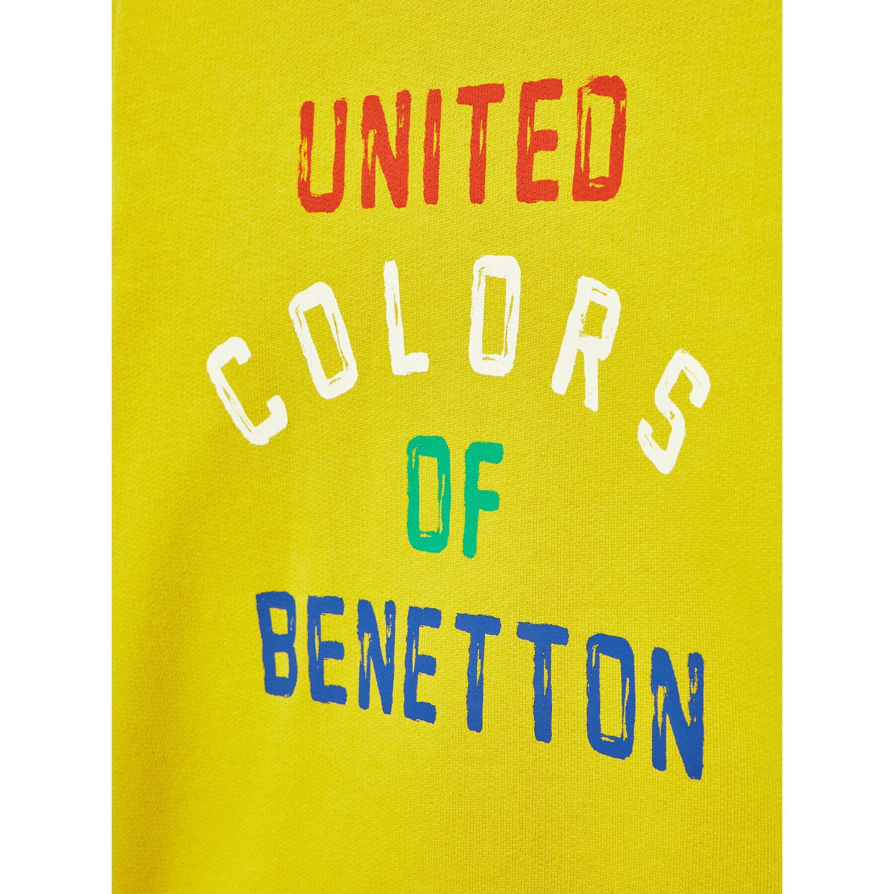 United Colors Of Benetton Mikina 3J70G104B Žltá Regular Fit - Pepit.sk