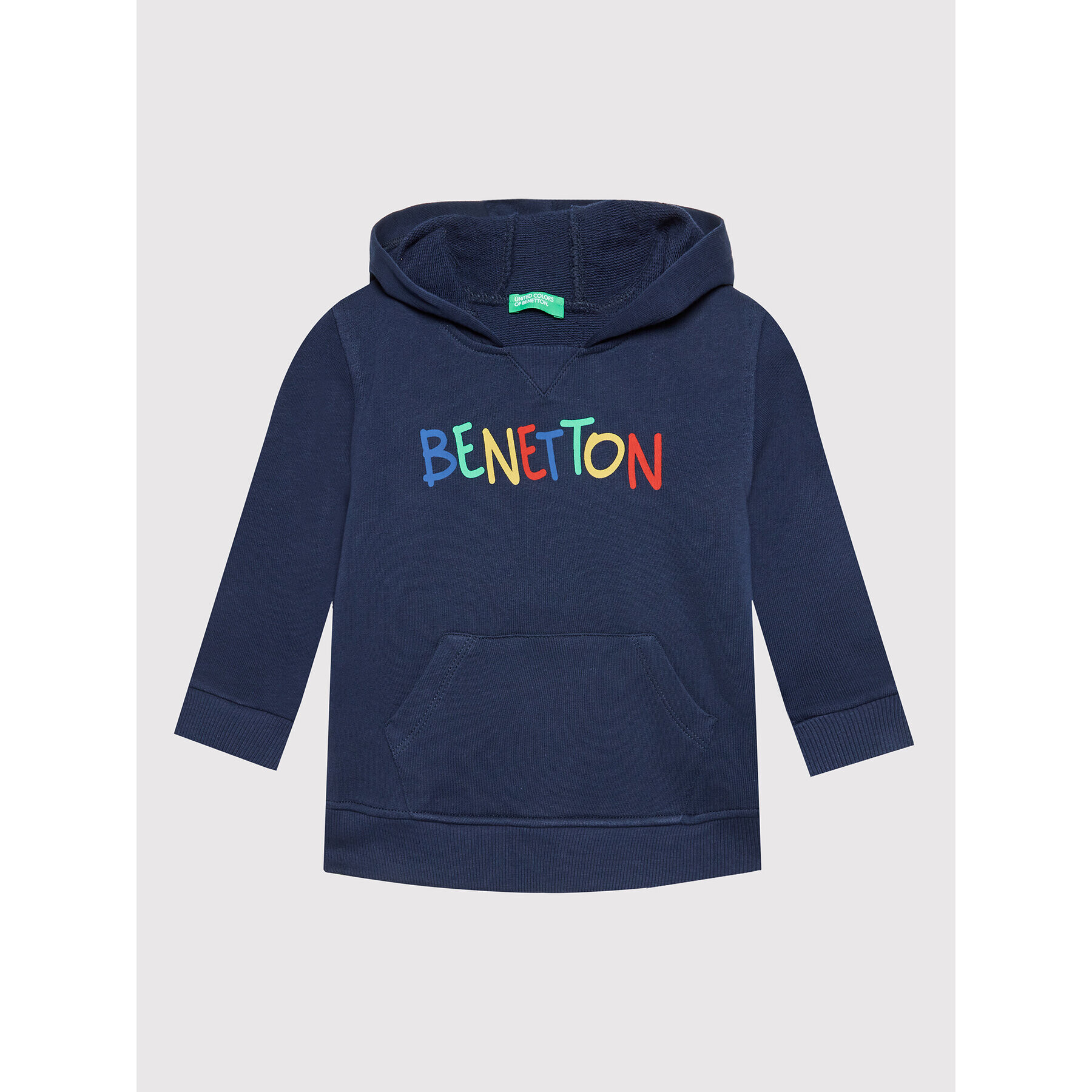 United Colors Of Benetton Mikina 3J70G500R Tmavomodrá Regular Fit - Pepit.sk