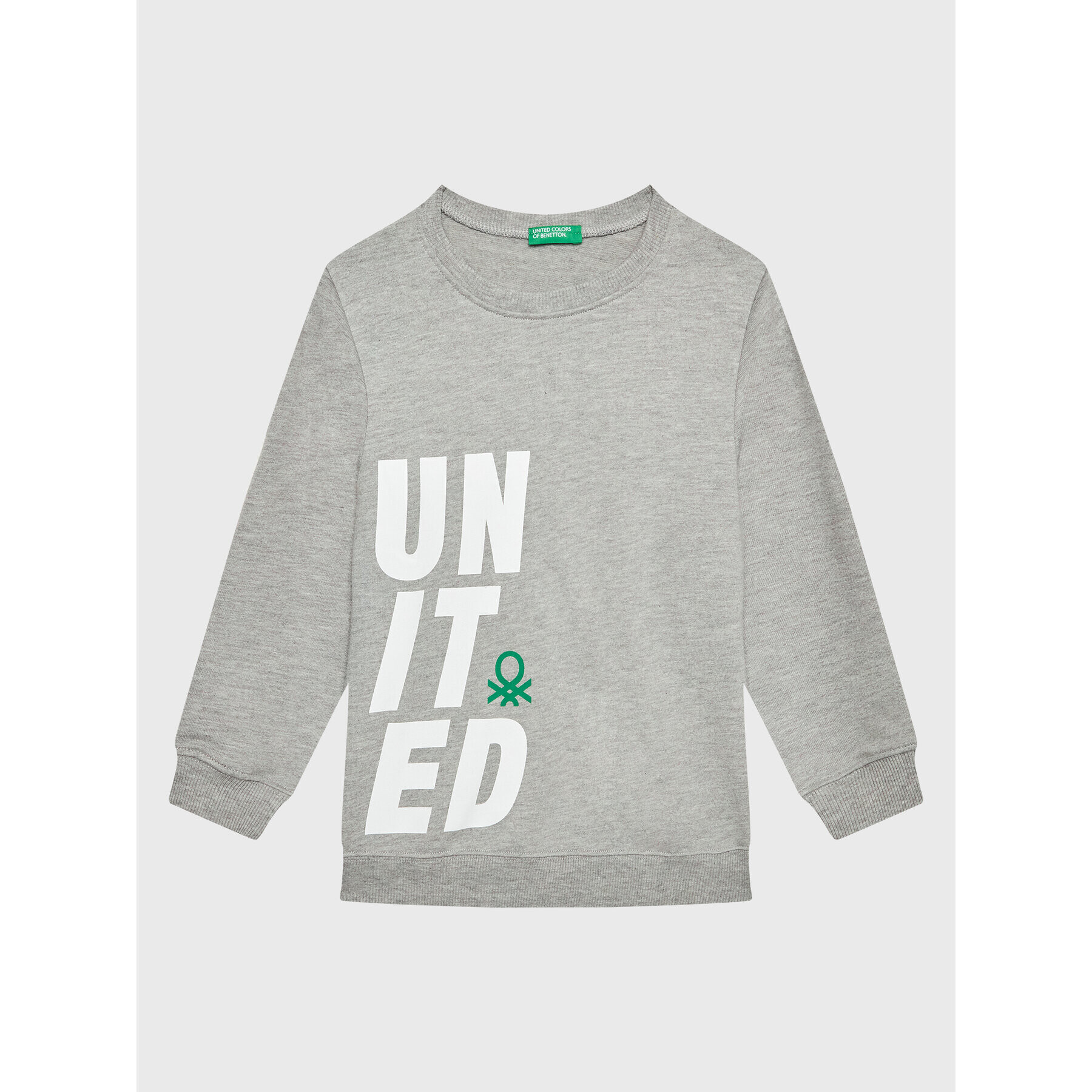 United Colors Of Benetton Mikina 3JLXC107Q Sivá Regular Fit - Pepit.sk