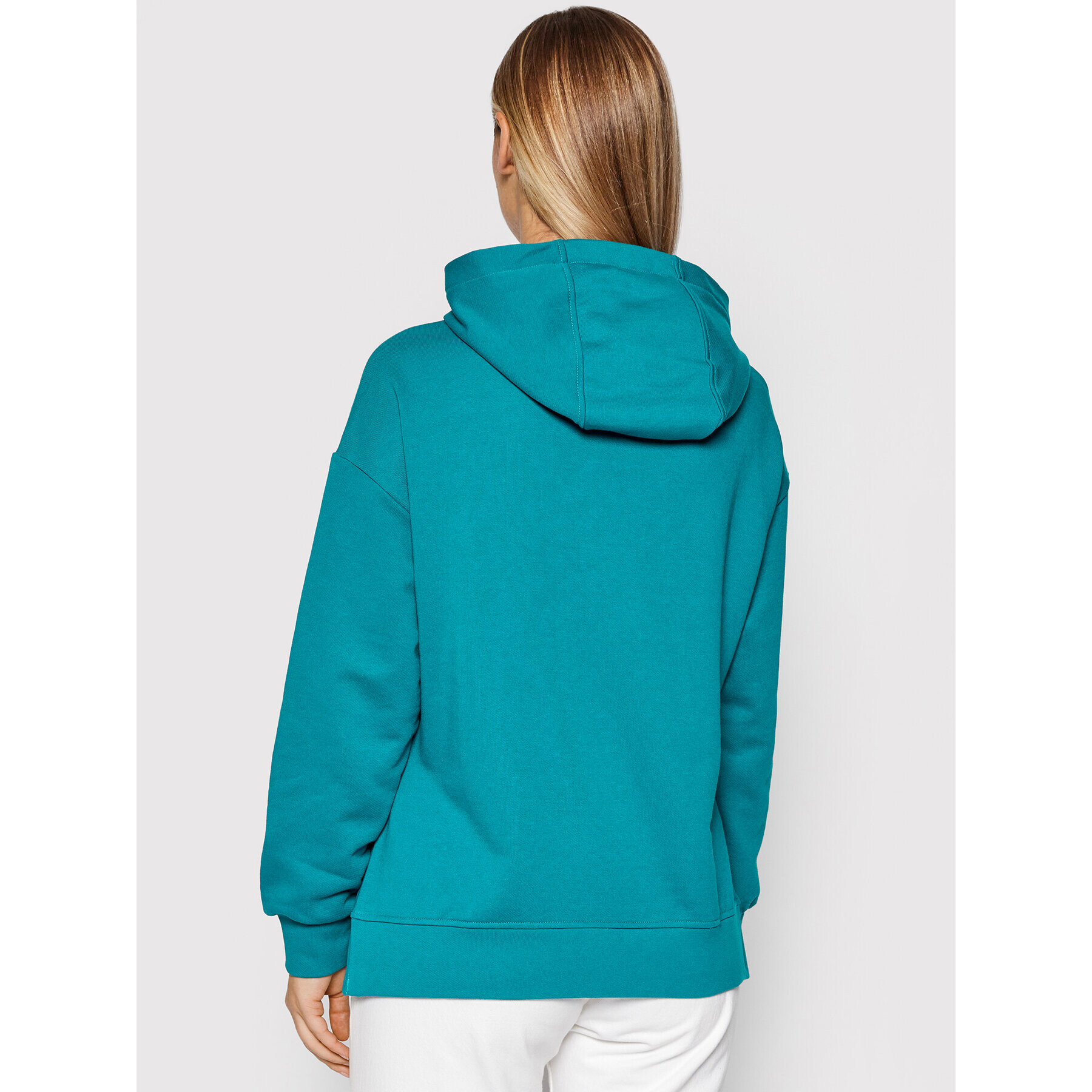 United Colors Of Benetton Mikina 3QMHE2283 Modrá Boxy Fit - Pepit.sk