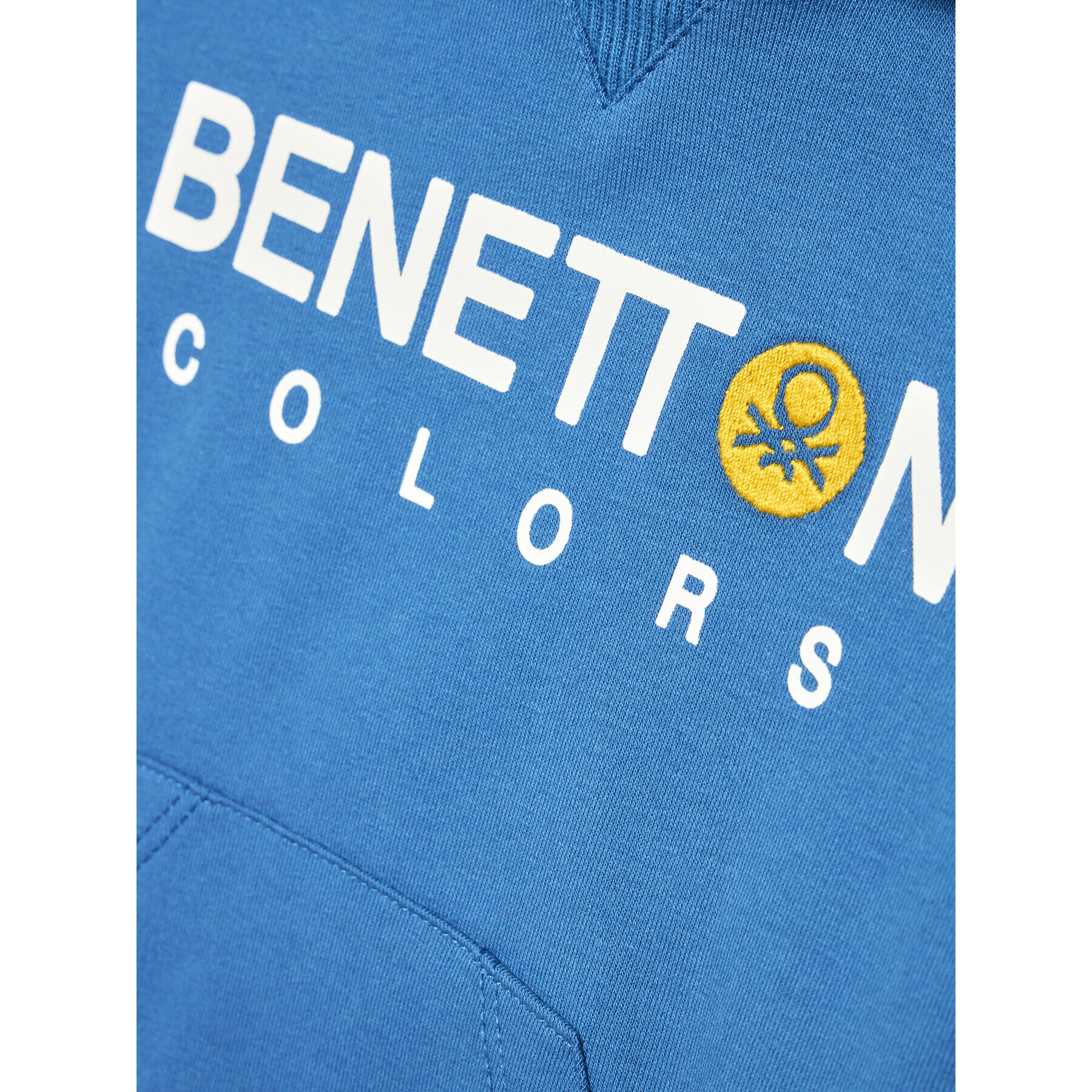 United Colors Of Benetton Mikina 3T32G2003 Modrá Regular Fit - Pepit.sk