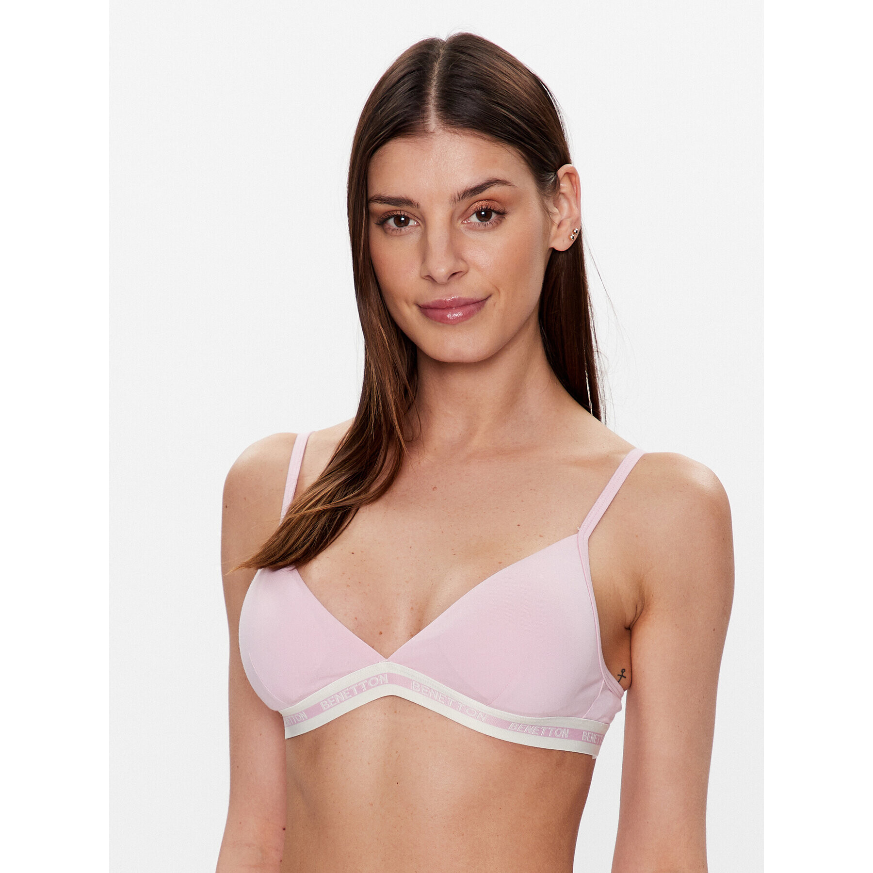 United Colors Of Benetton Podprsenka Bralette 3OP81R00C Ružová - Pepit.sk