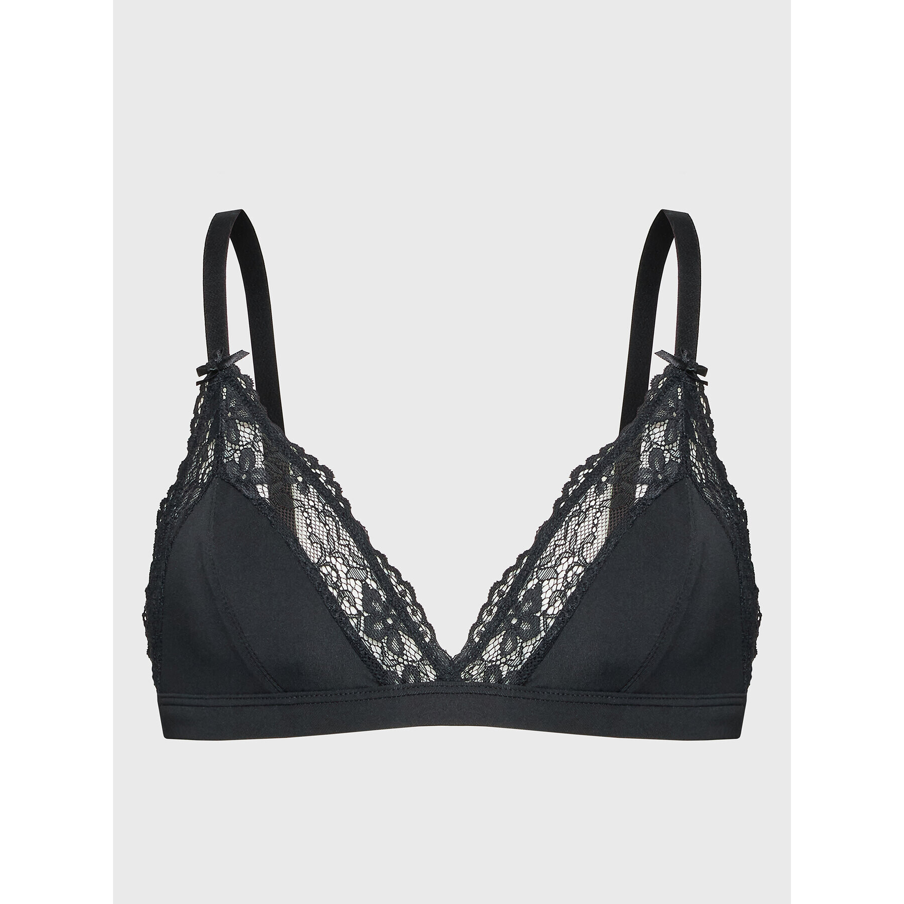 United Colors Of Benetton Podprsenka Bralette 3OZ01R001 Čierna - Pepit.sk