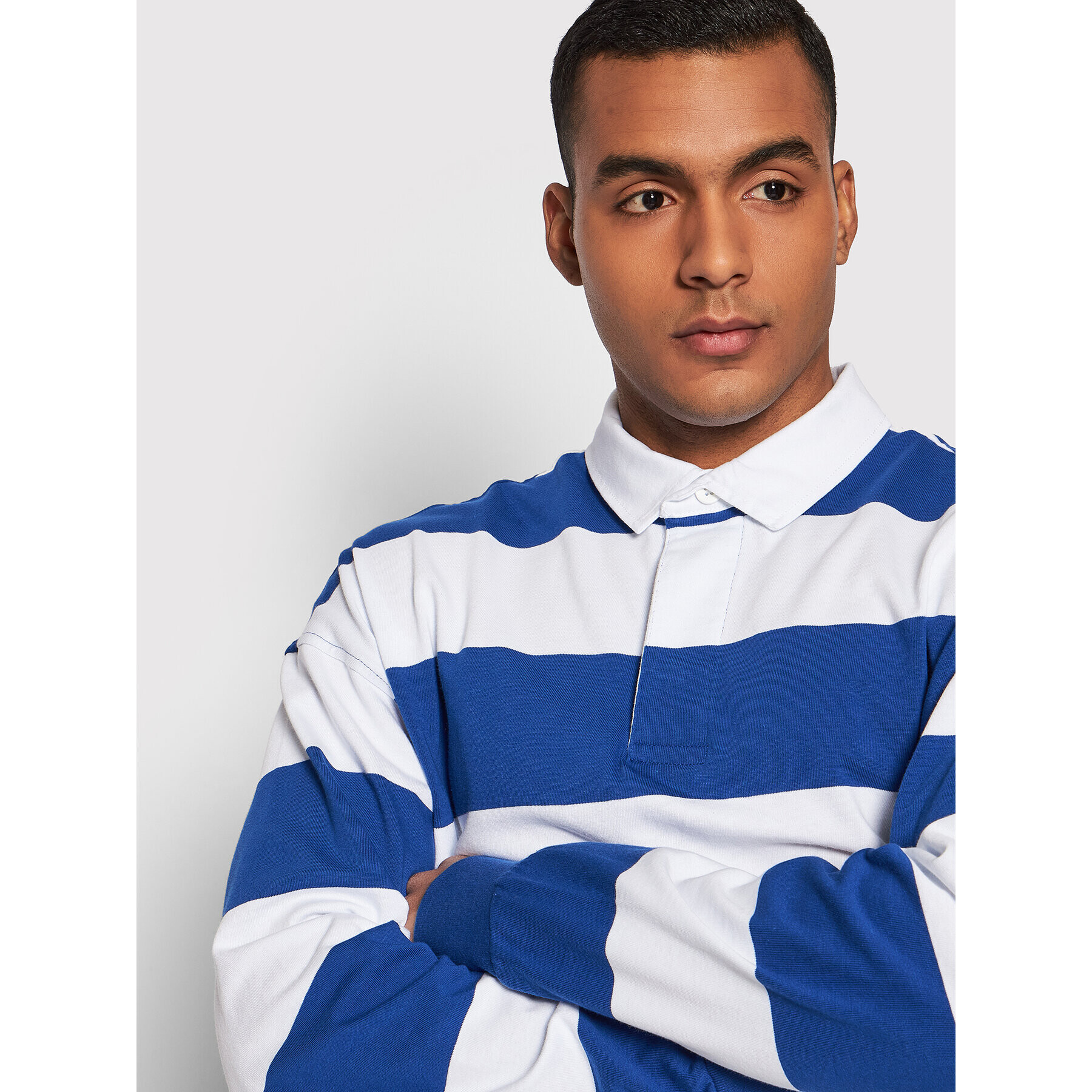 United Colors Of Benetton Polokošeľa Unisex 3ECCU3003 Modrá Relaxed Fit - Pepit.sk