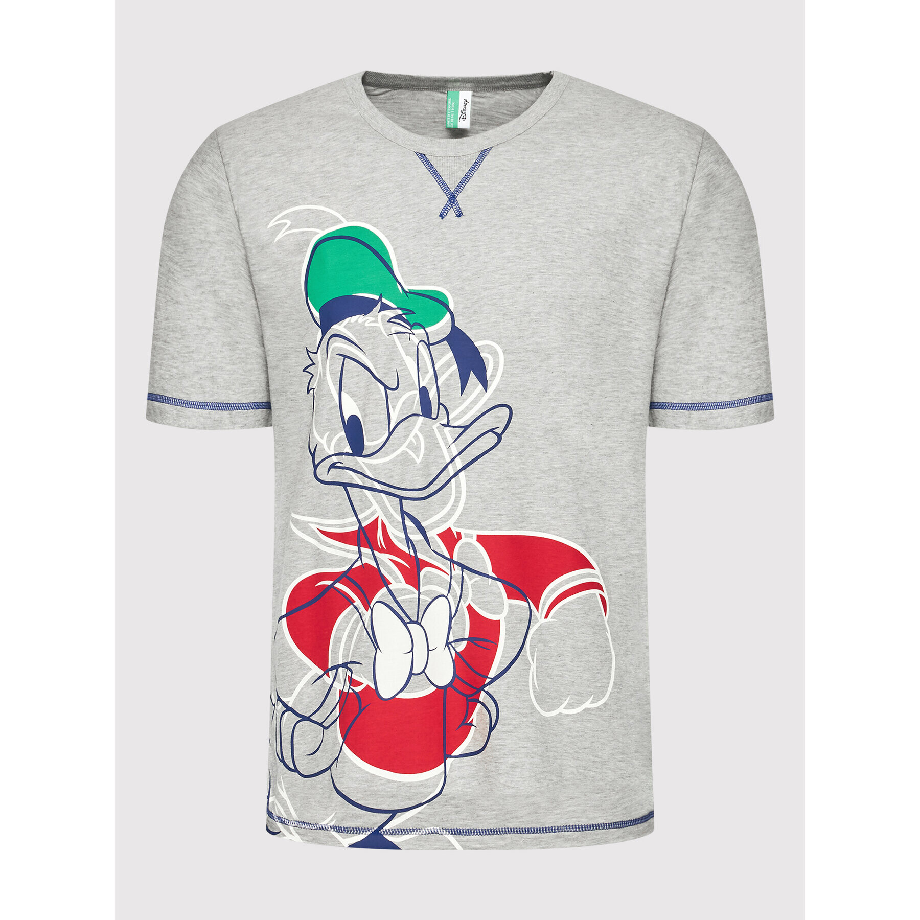 United Colors Of Benetton Pyžamový top DISNEY 3BVX4M009 Sivá Regular Fit - Pepit.sk