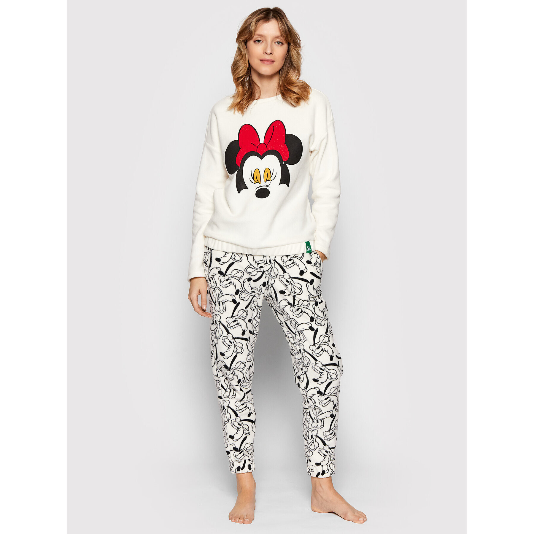 United Colors Of Benetton Pyžamový top DISNEY 3F7B3M004 Béžová Regular Fit - Pepit.sk