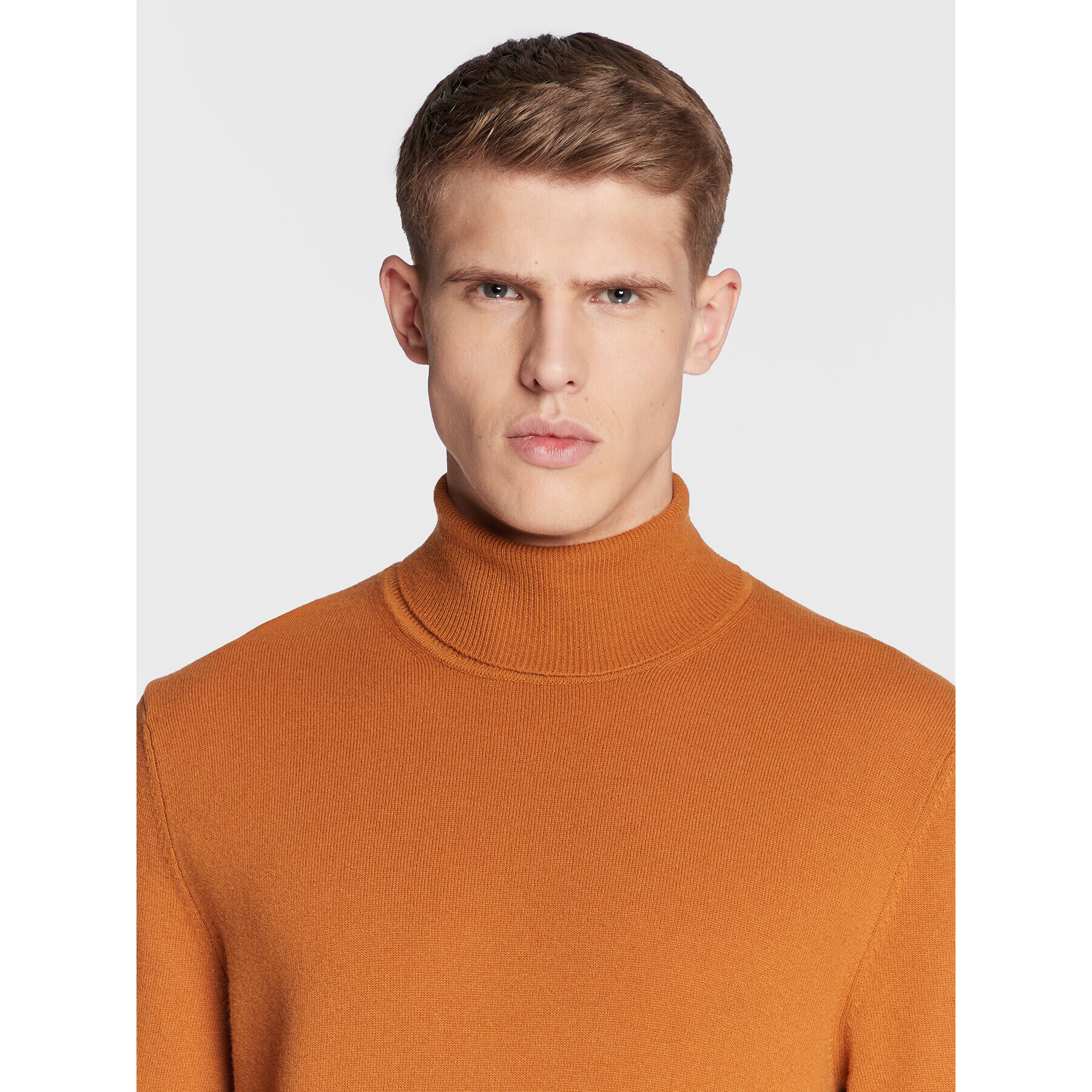 United Colors Of Benetton Rolák 1002U2180 Oranžová Regular Fit - Pepit.sk