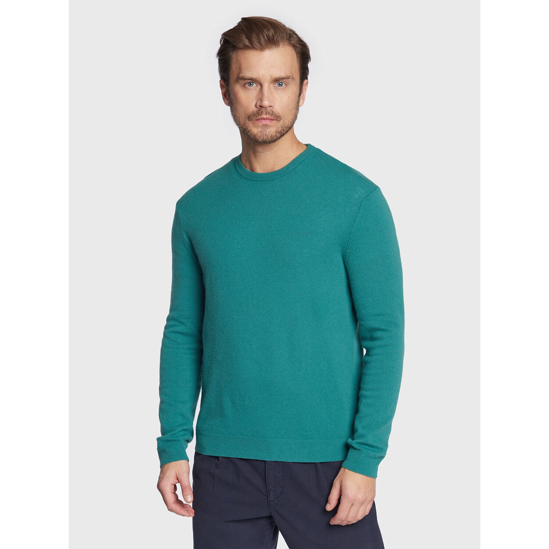 United Colors Of Benetton Sveter 1002U1G34 Zelená Regular Fit - Pepit.sk