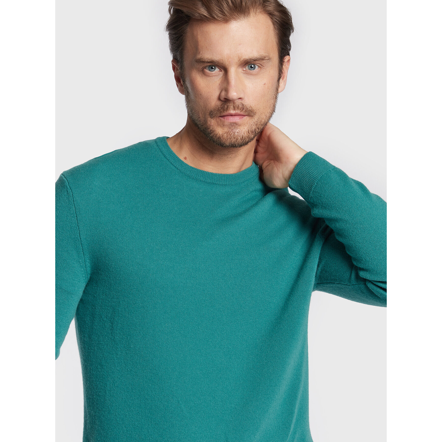 United Colors Of Benetton Sveter 1002U1G34 Zelená Regular Fit - Pepit.sk