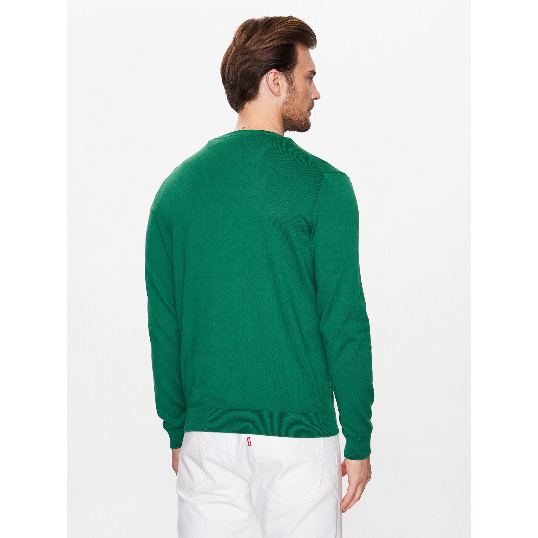 United Colors Of Benetton Sveter 1098U1I76 Zelená Regular Fit - Pepit.sk