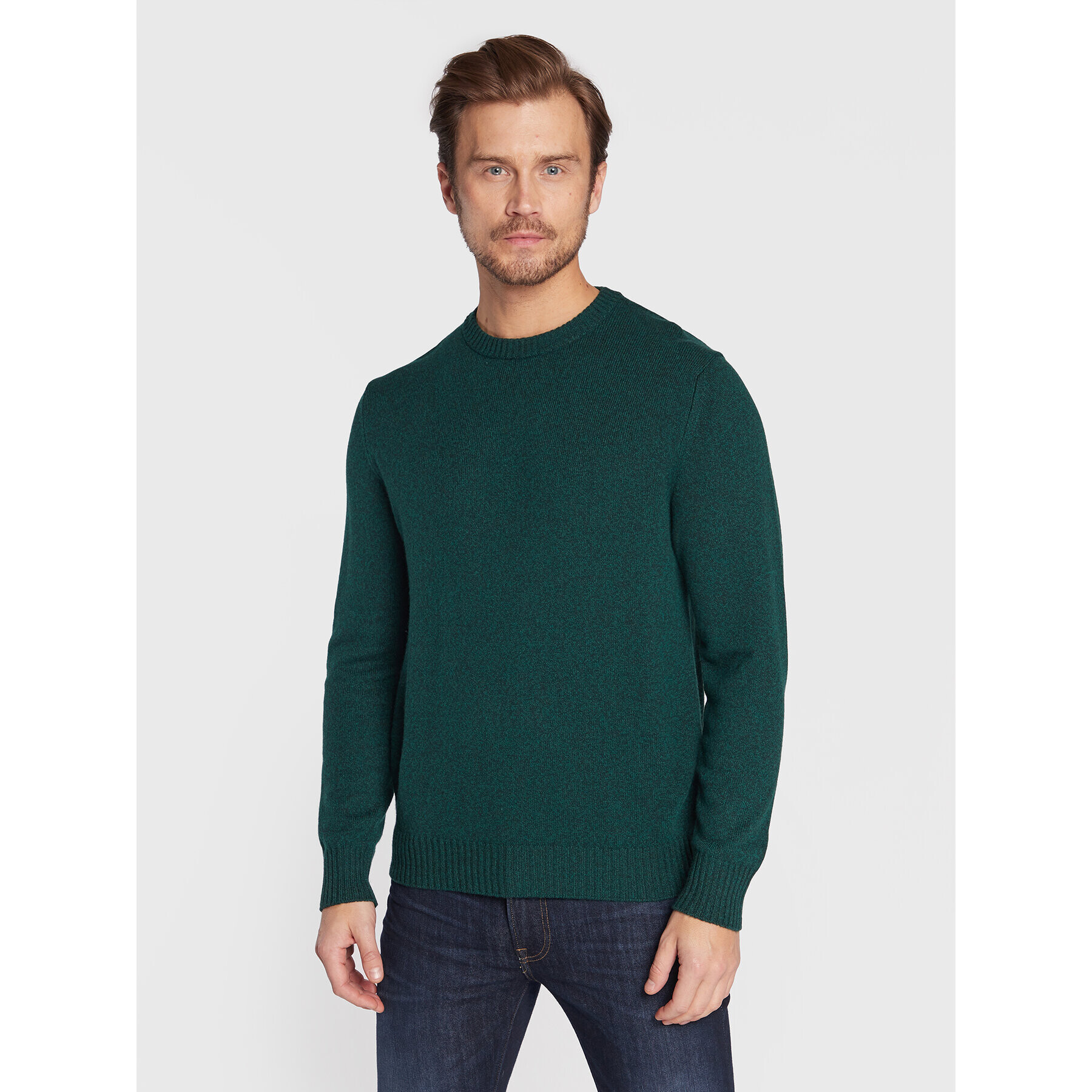 United Colors Of Benetton Sveter 1235U1N67 Zelená Regular Fit - Pepit.sk