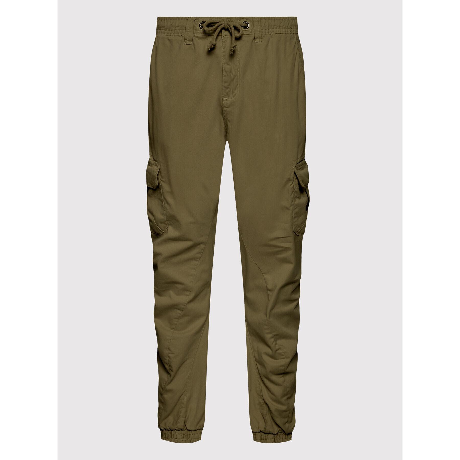 Urban Classics Jogger nohavice Cargo TB1268 Zelená Regular Fit - Pepit.sk