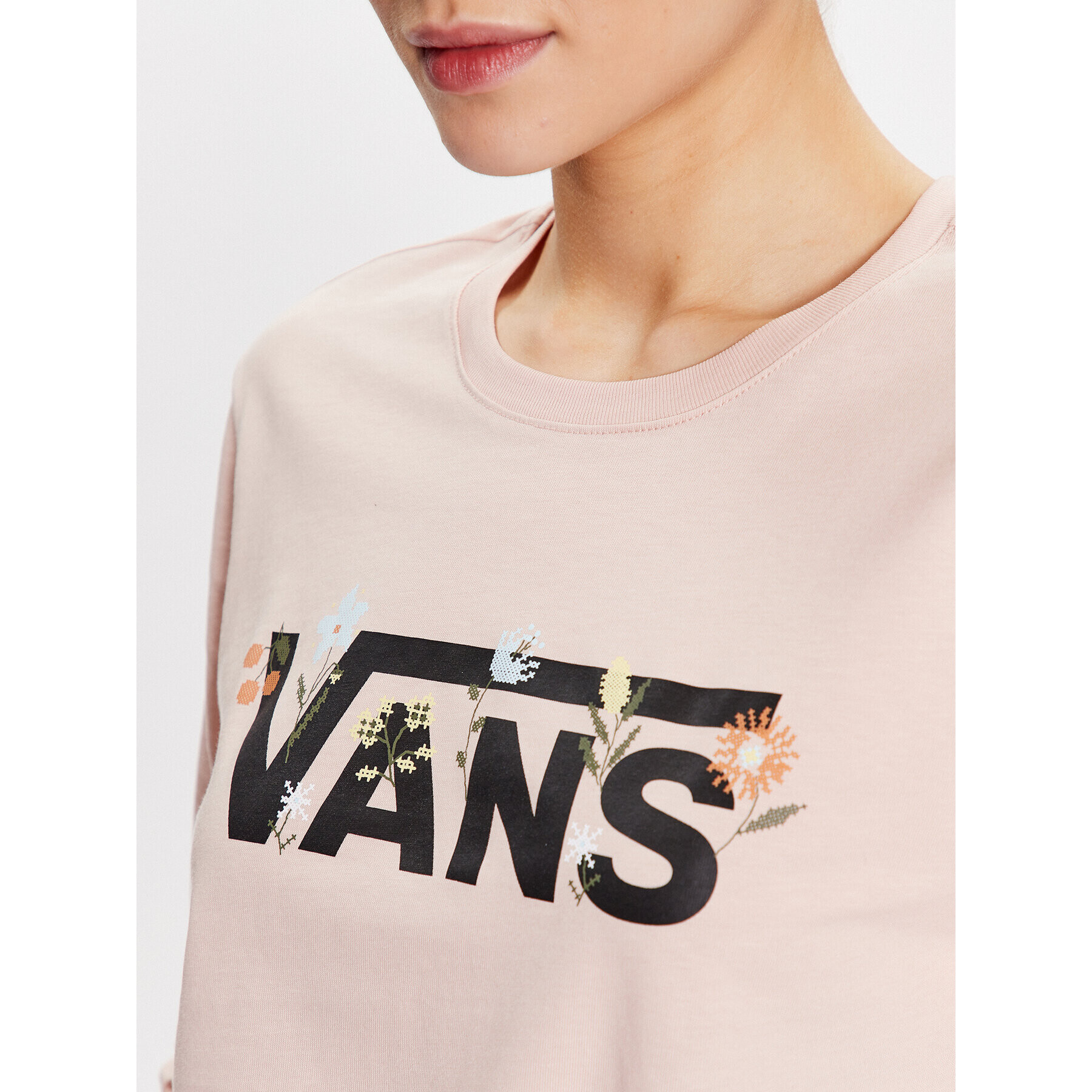 Vans Blúzka Wyld Tangle Micro Disty Ls Bff VN00077N Ružová Regular Fit - Pepit.sk