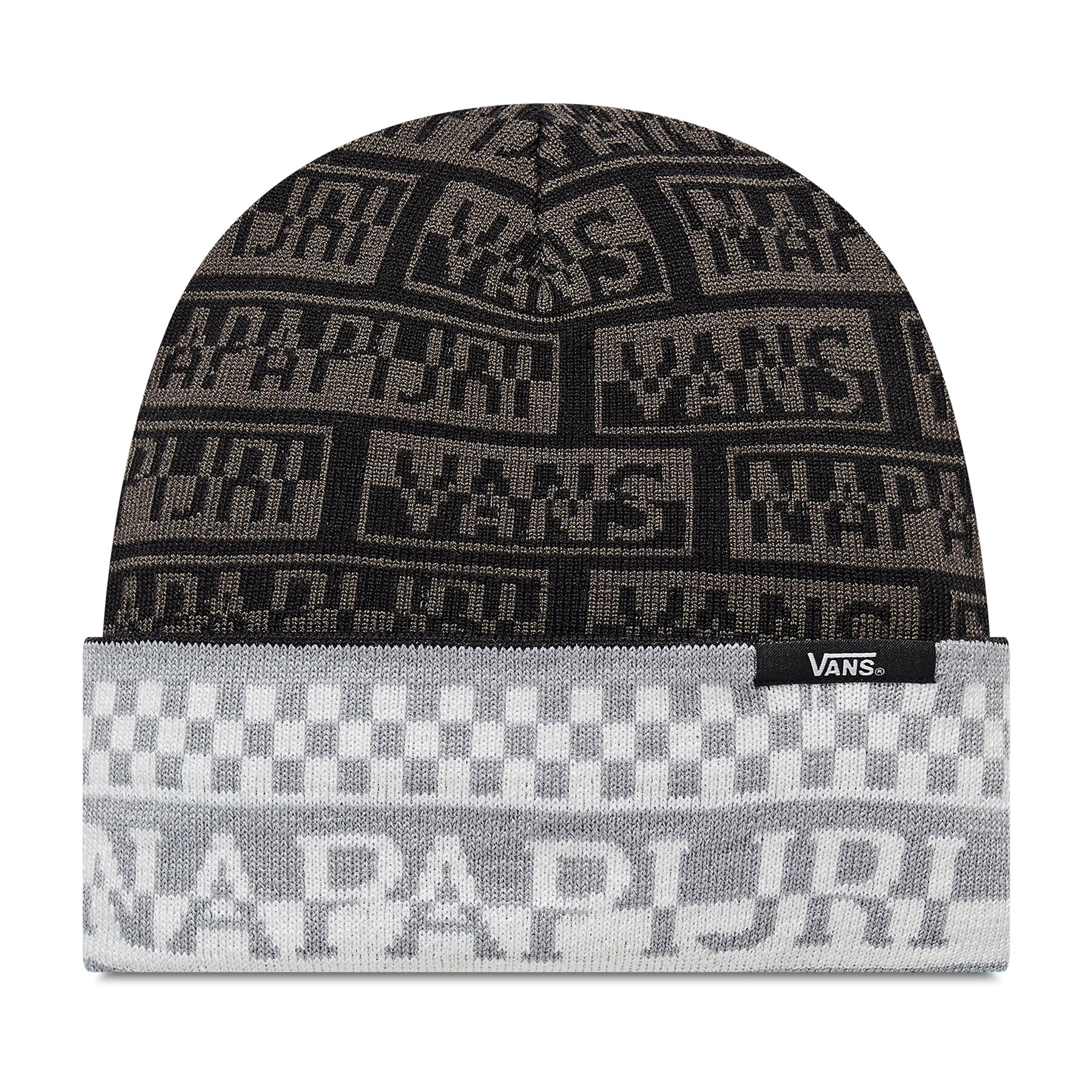 Vans Čiapka X Napapijri VN0A53XABLK1 Sivá - Pepit.sk