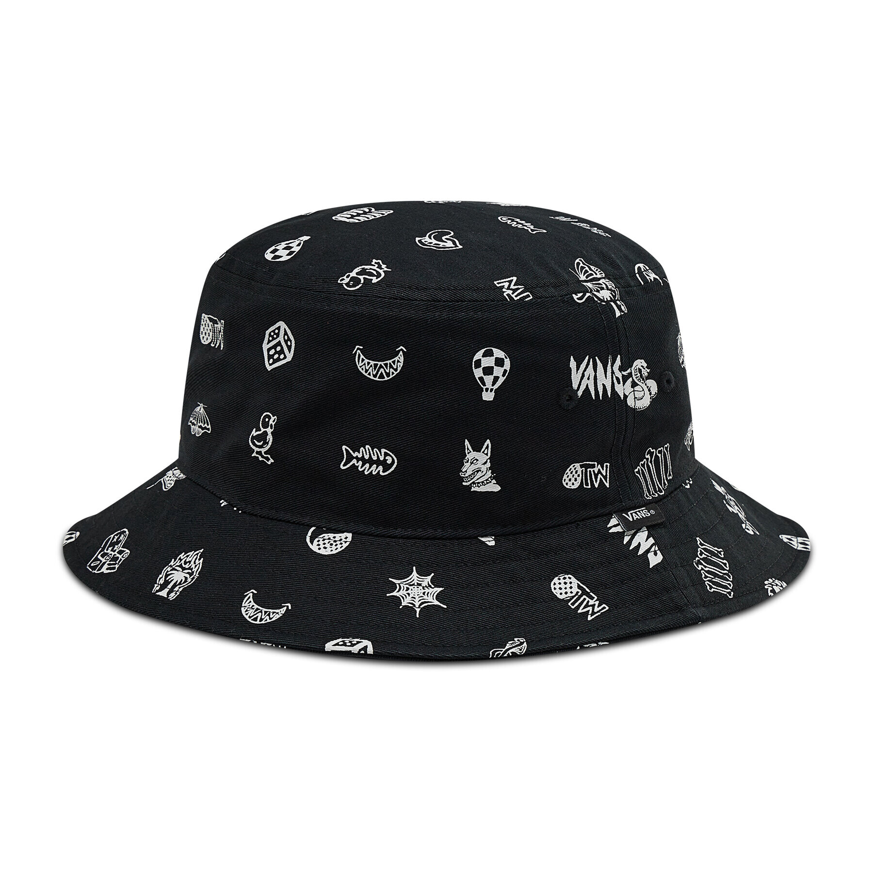 Vans Klobúk Bucket Undertone II VN0A4TQBZBG1 Čierna - Pepit.sk