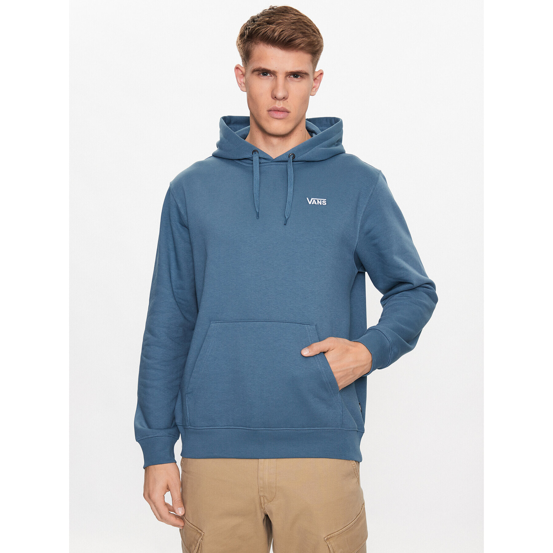 Vans Mikina Core Basic Po Fleece VN0A7YDV Modrá Classic Fit - Pepit.sk