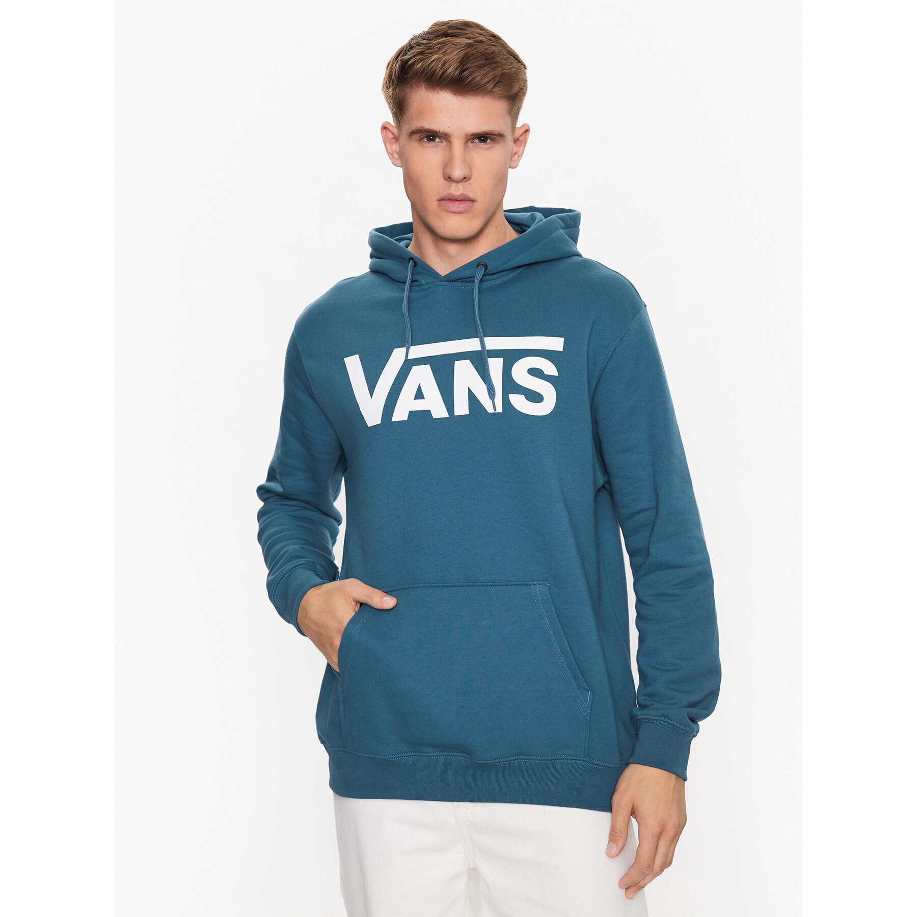 Vans Mikina Mn Classic Po Hoodie Ii VN0A456B Tmavomodrá Classic Fit - Pepit.sk