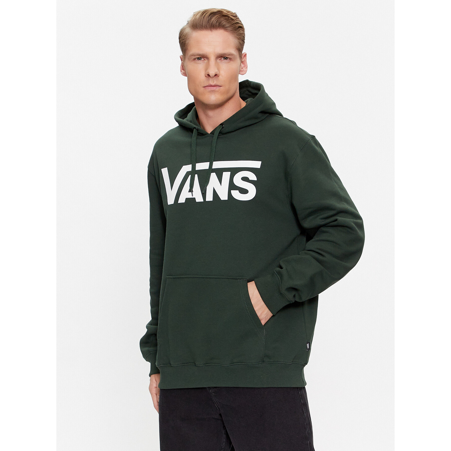 Vans Mikina Mn Classic Po Hoodie Ii VN0A456BBZ01 Zelená Classic Fit - Pepit.sk