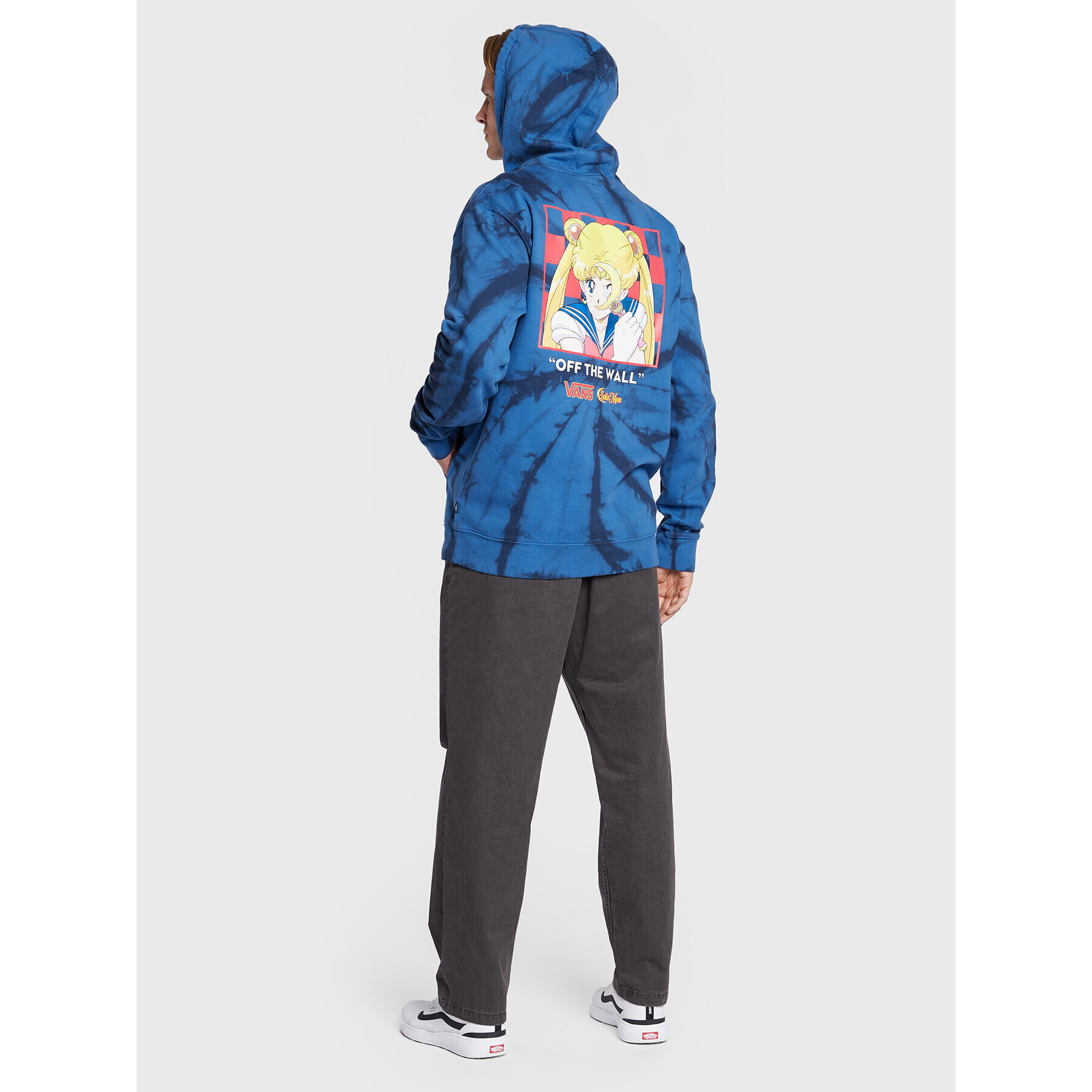 Vans Mikina SAILOR MOON Pretty Guardians VN0000AD Modrá Relaxed Fit - Pepit.sk